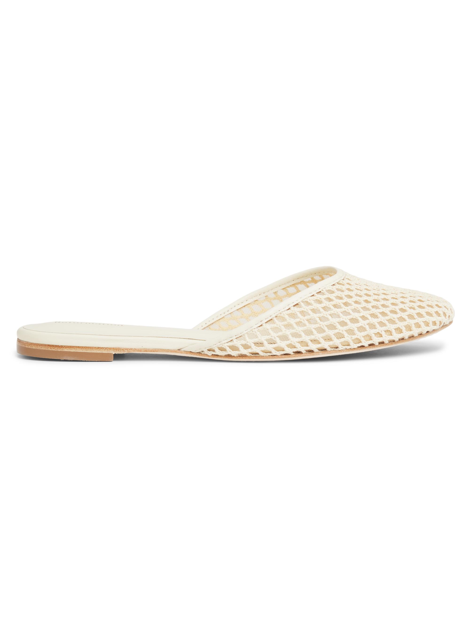 Reformation Women's Melly Crochet Flat Mules -