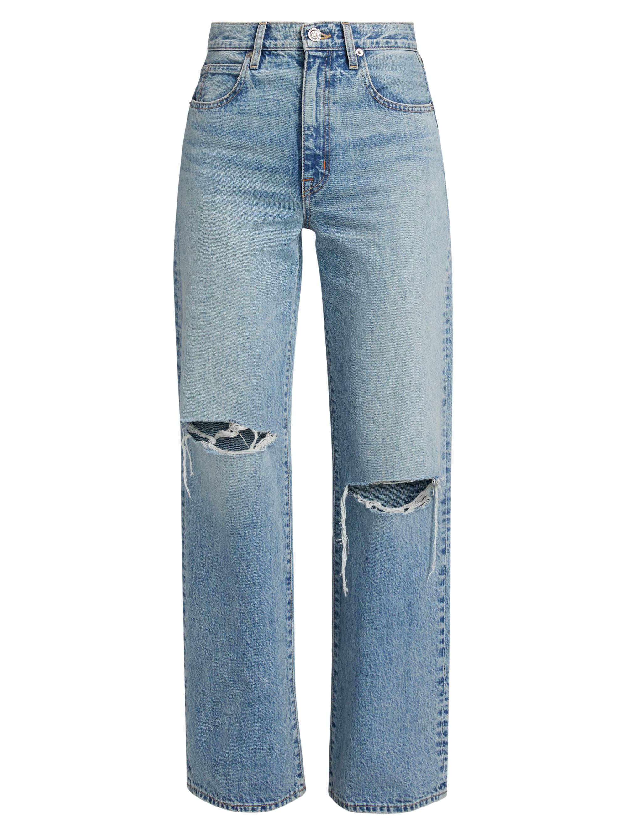 SLVRLAKE Grace Straight-Leg Jeans | Saks Fifth Avenue