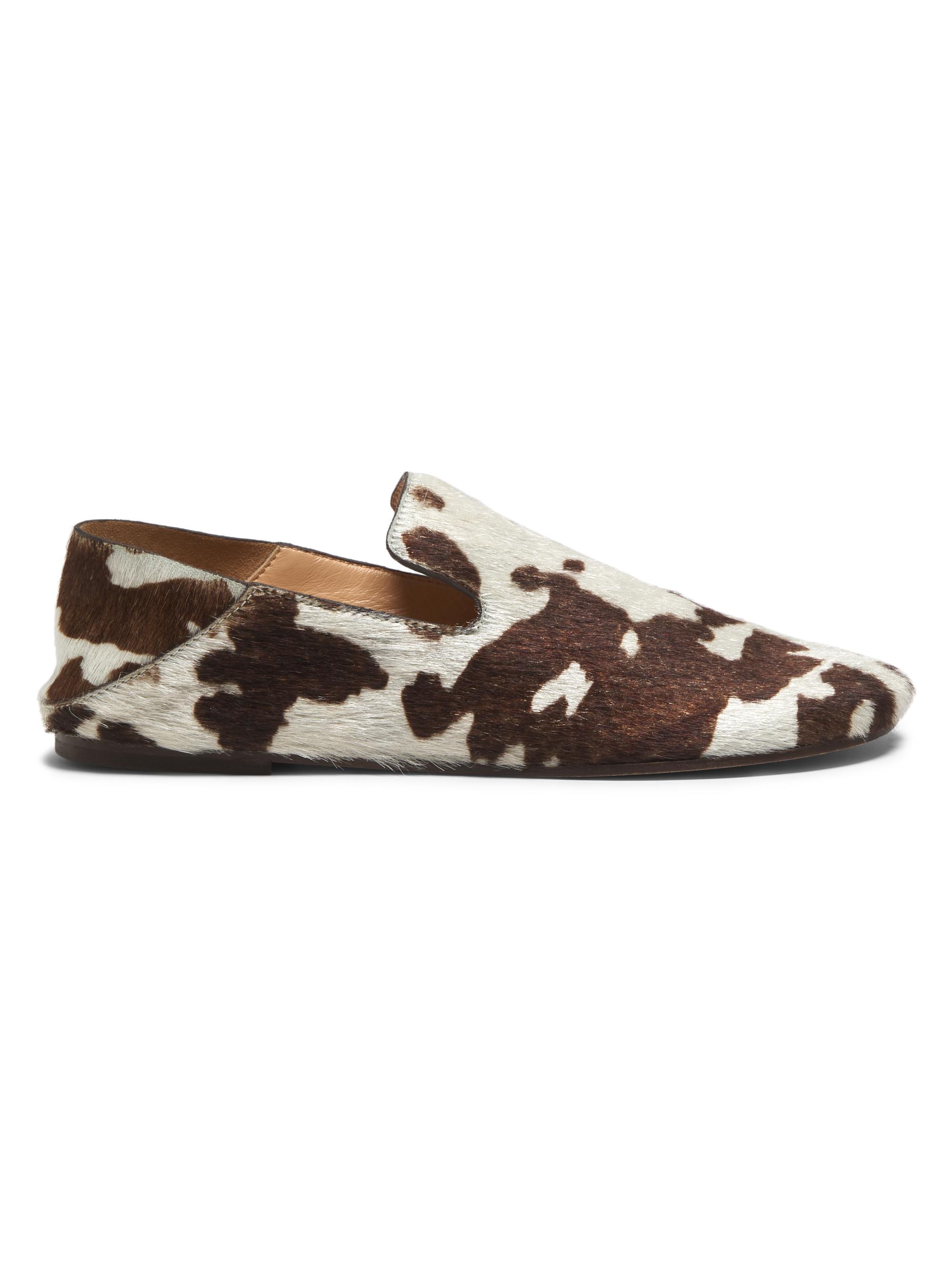 Schutz Tyche Printed Calf Hair Penny Loafers | Saks Fifth Avenue