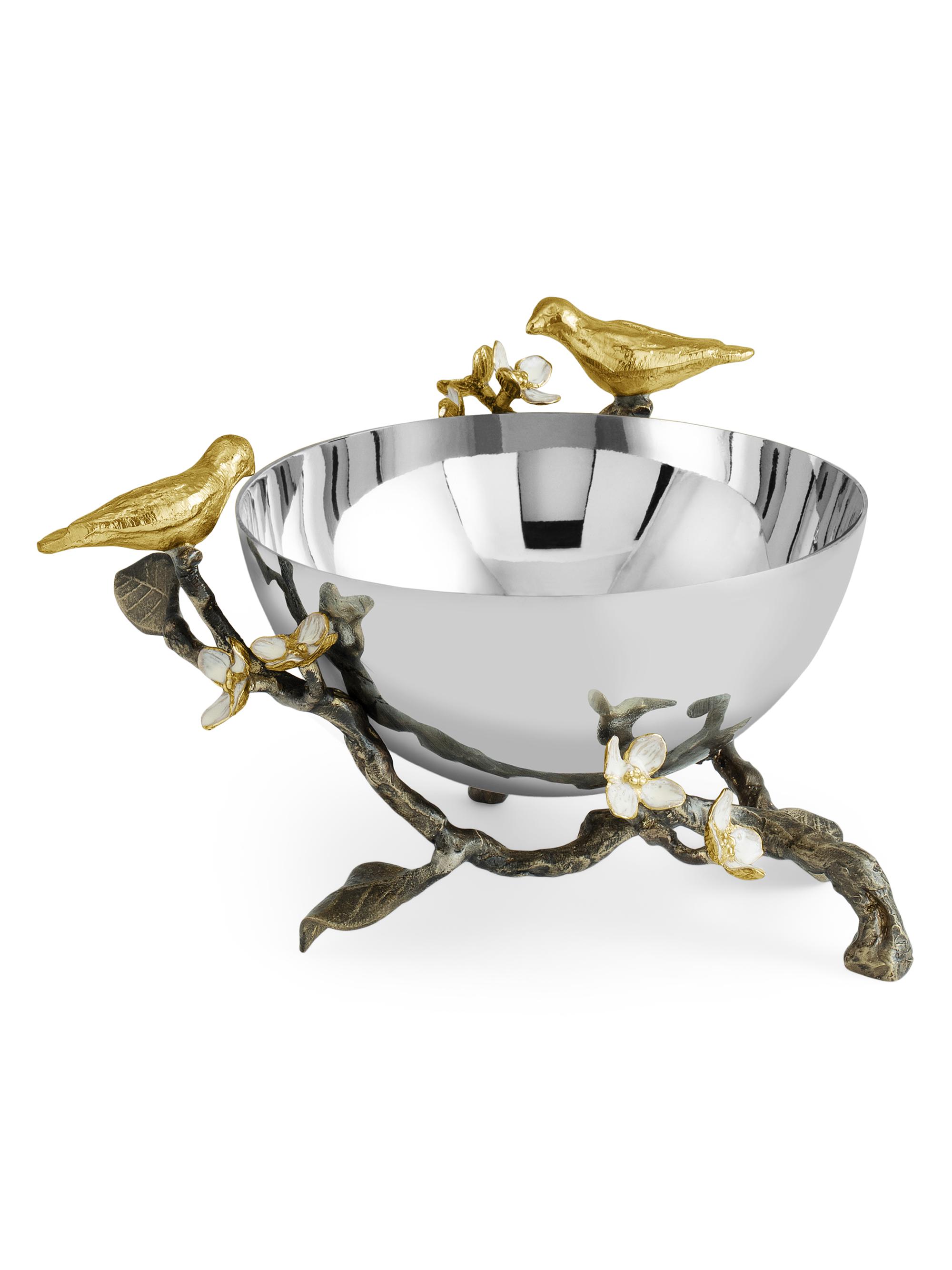 Michael Aram Lovebirds Nut Bowl
