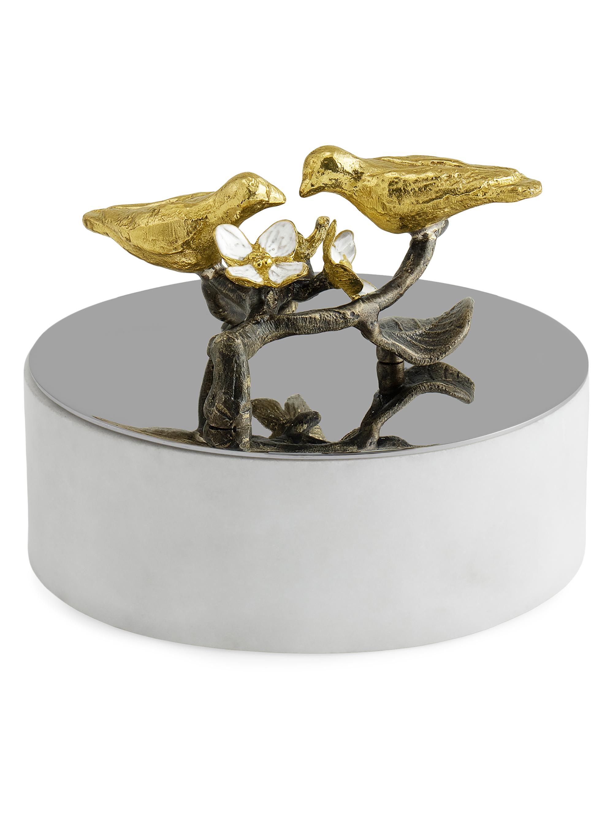 Michael Aram Lovebirds Trinket Box