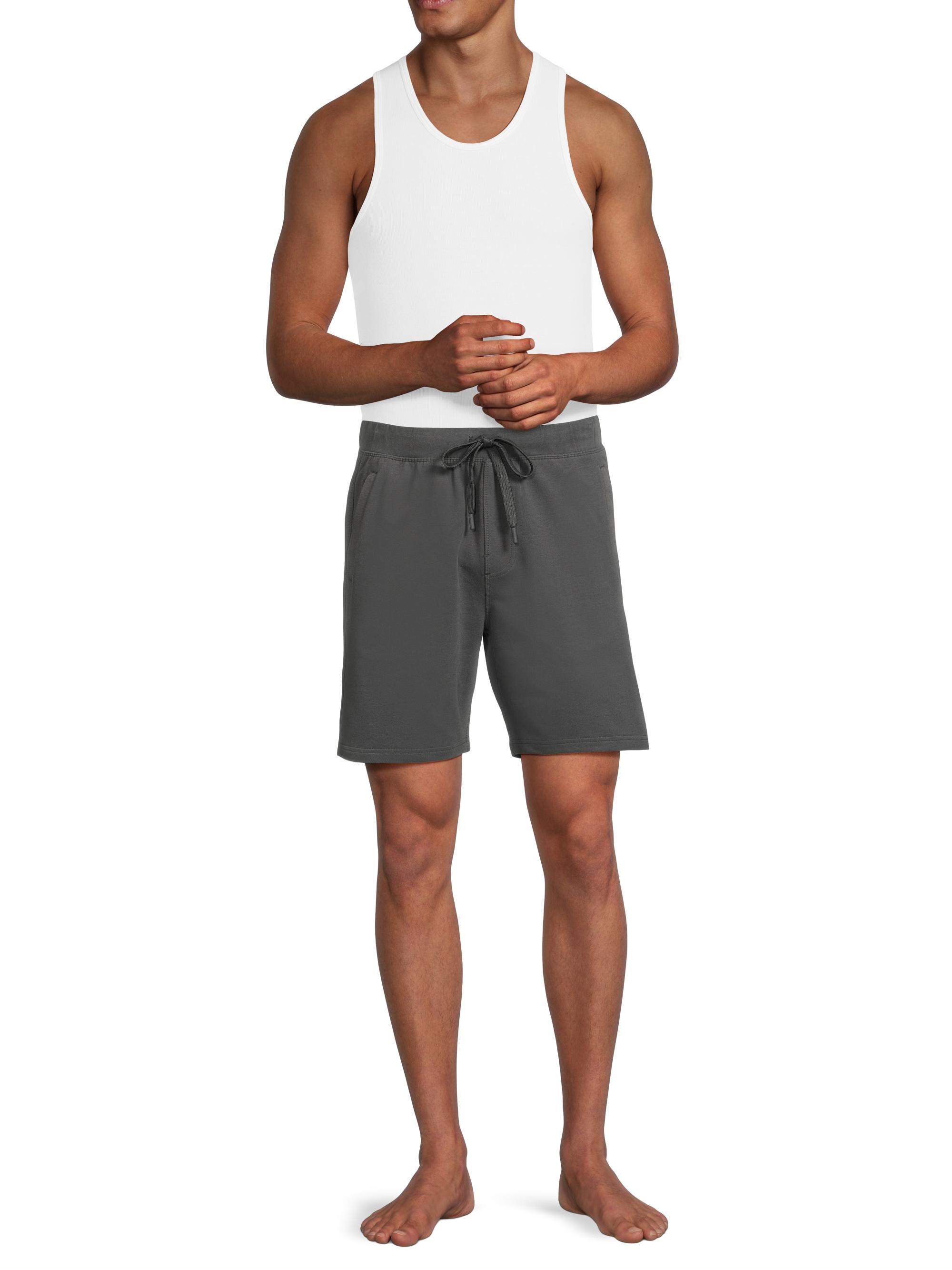 Mack Weldon Men's 3-Pack Ribbed Jersey Slim-Fit Tank Set - Bright White - back view in Bright white