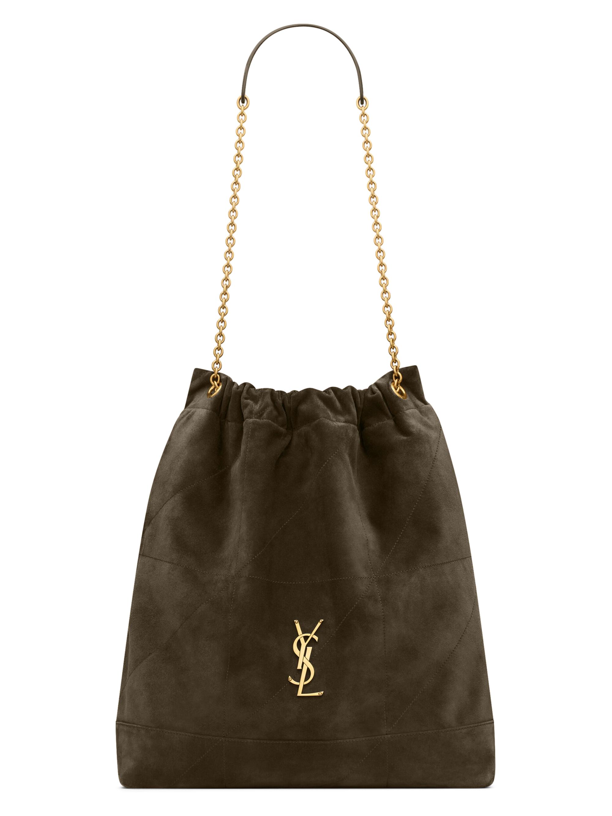 Saint Laurent Le 5 7 Supple Large in Grained Leather | Saks Fifth