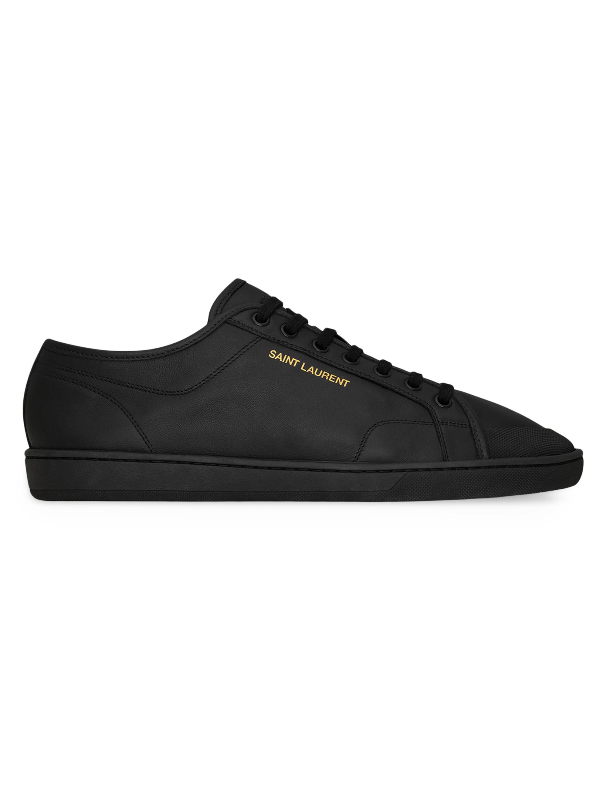 Saint Laurent SL/61 Low-Top Sneakers in Perforated Leather | Saks