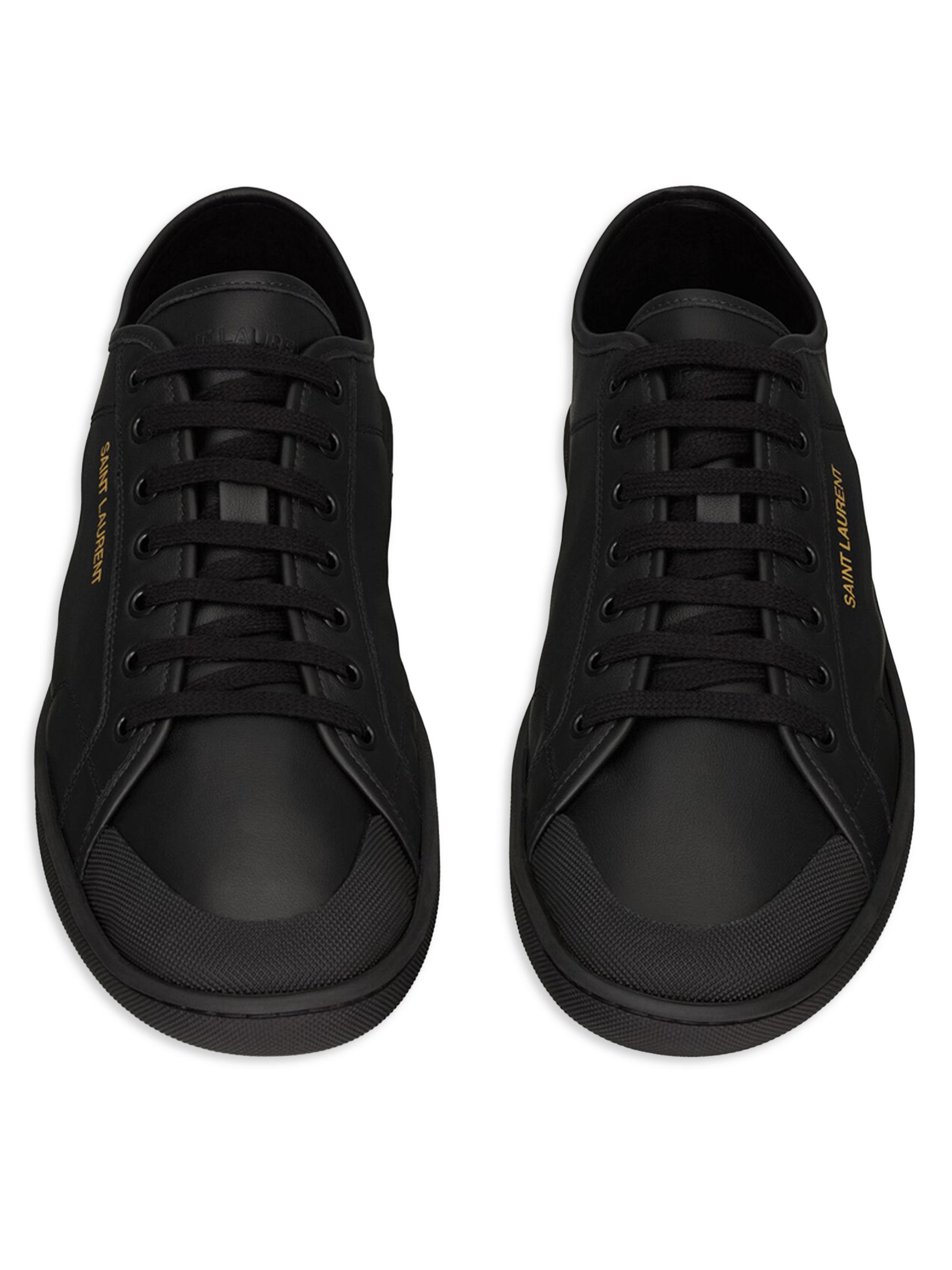 Saint Laurent Gym Sneakers in Smooth Leather | Saks Fifth Avenue