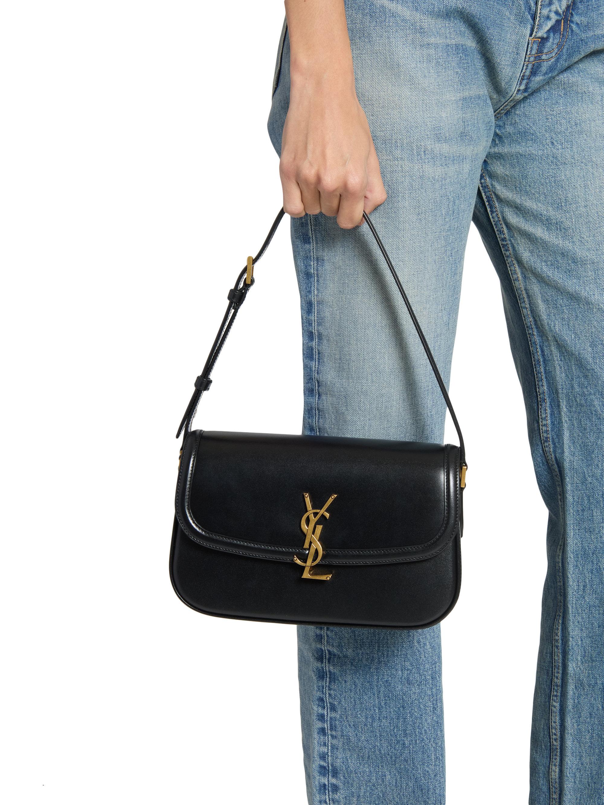 Saint Laurent Solferino Medium in Box Shoulder Bag | Saks