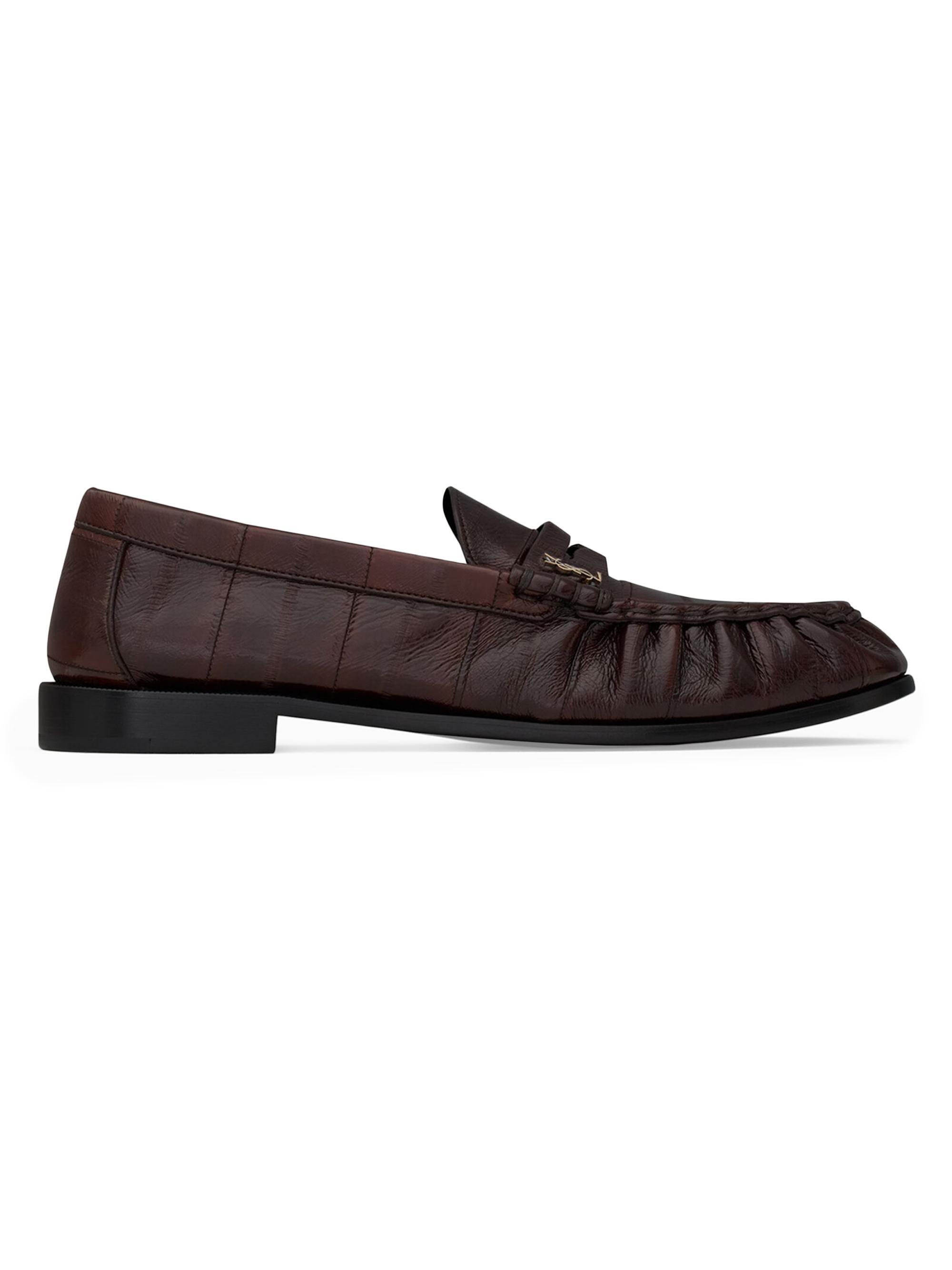 Saint Laurent Men's Le Loafers Supple in Eel | Saks Fifth Avenue