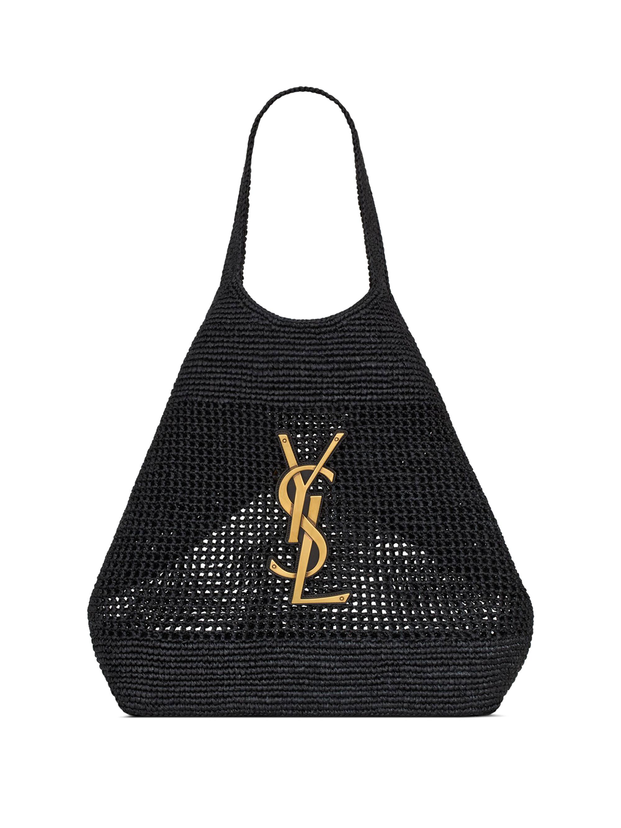 Saint Laurent Icare Tote Bag in Raffia | Saks Fifth Avenue