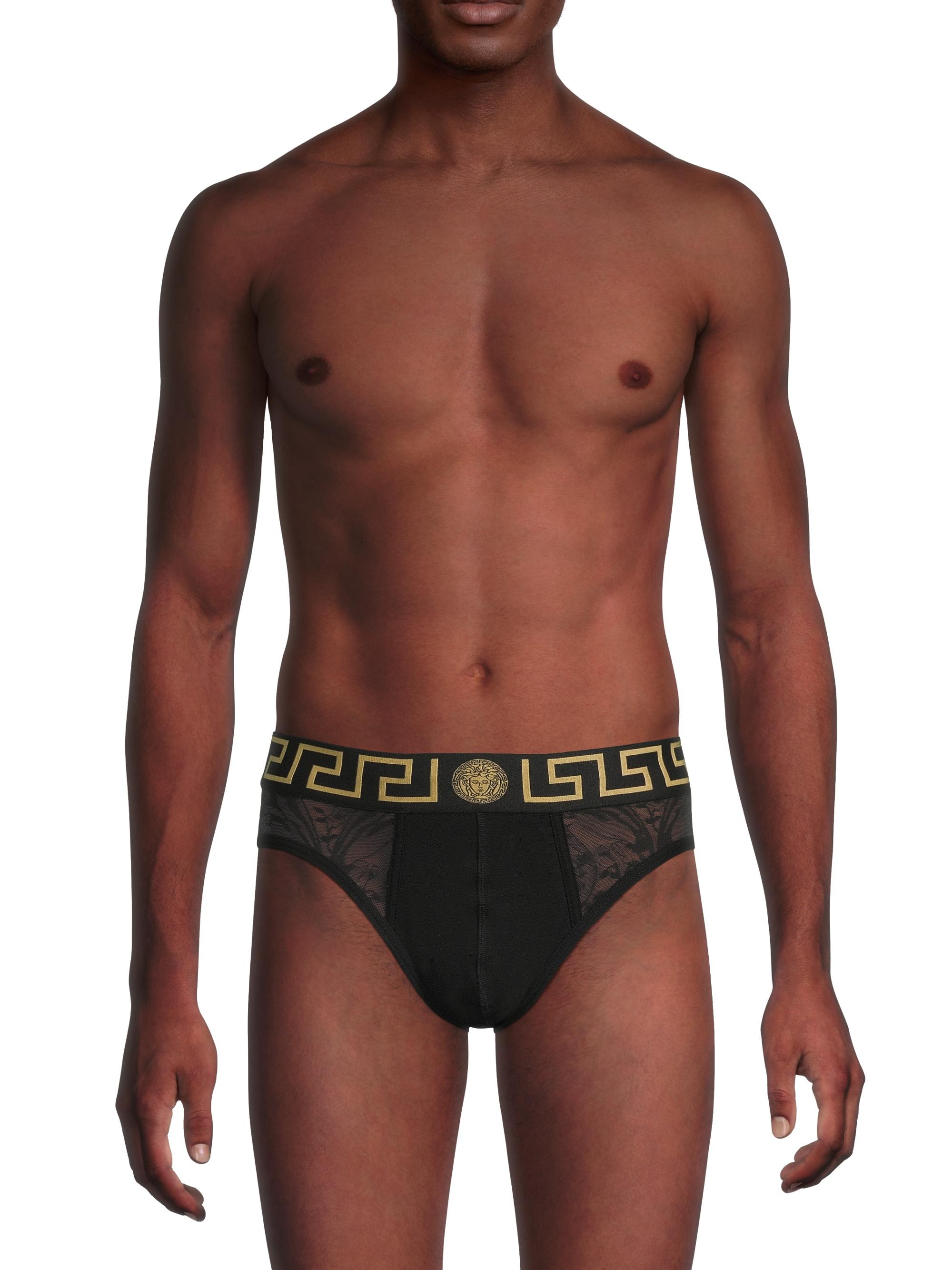 Versace Basso Intimo Greca Brief | Saks Fifth Avenue