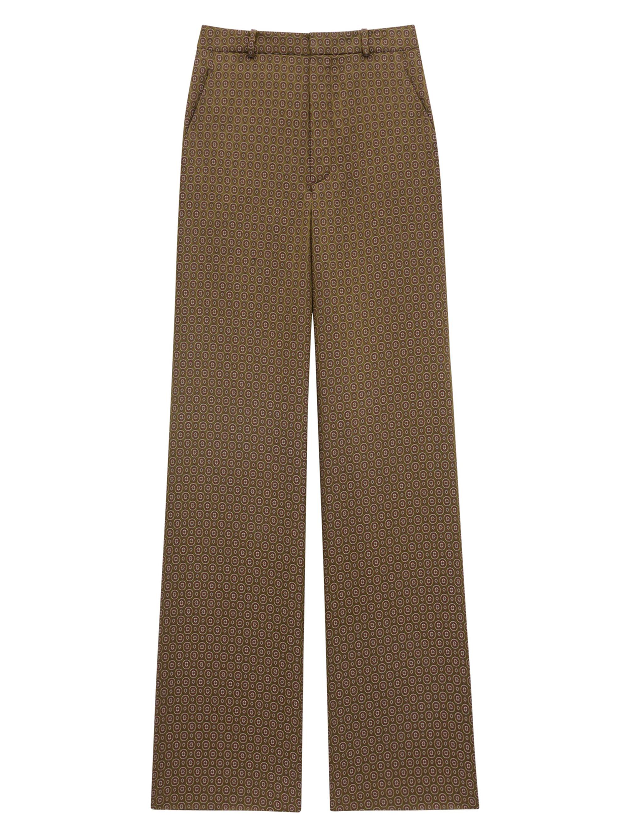 Saint Laurent Low-Rise Pants in Stretch Gabardine | Saks Fifth Avenue