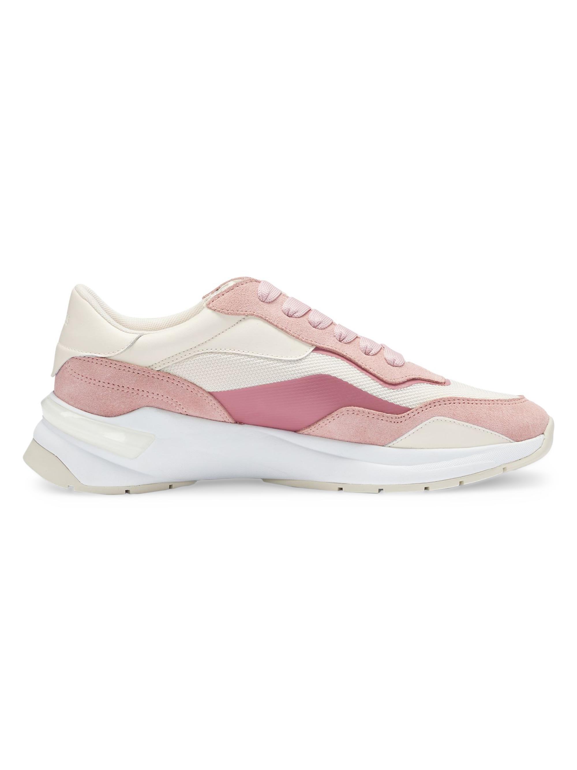 BOSS Women's Lace-Up Trainer Sneakers - Pink