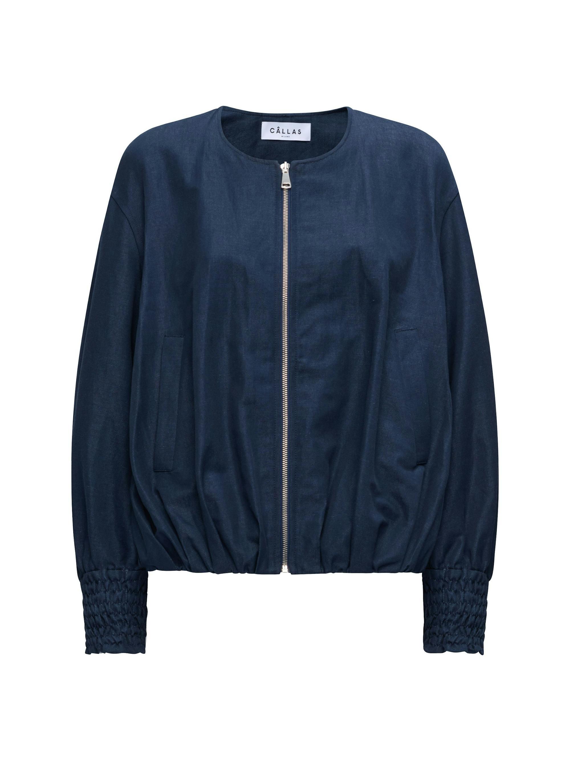 Callas Milano Women's Marta Bomber Jacket - Indigo