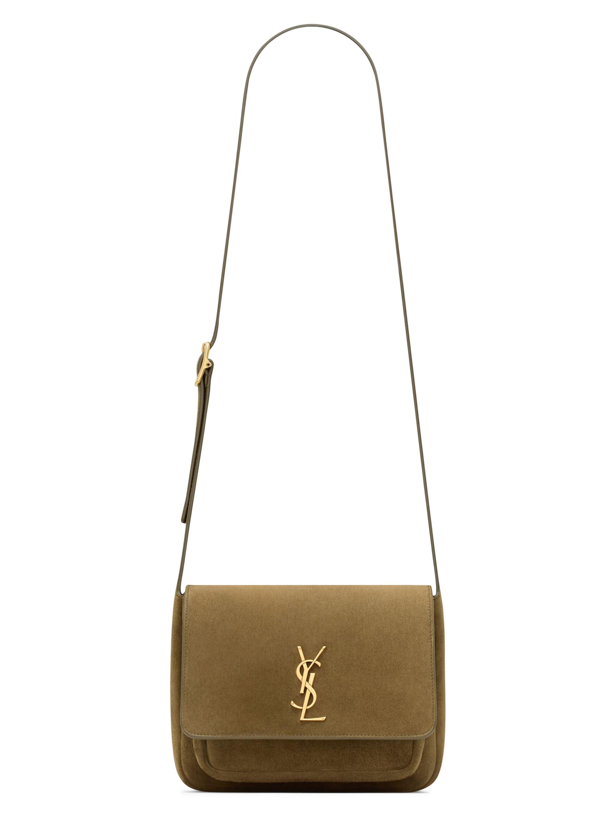 Saint Laurent Niki Satchel Shoulder Bag in Suede | Saks Fifth Avenue