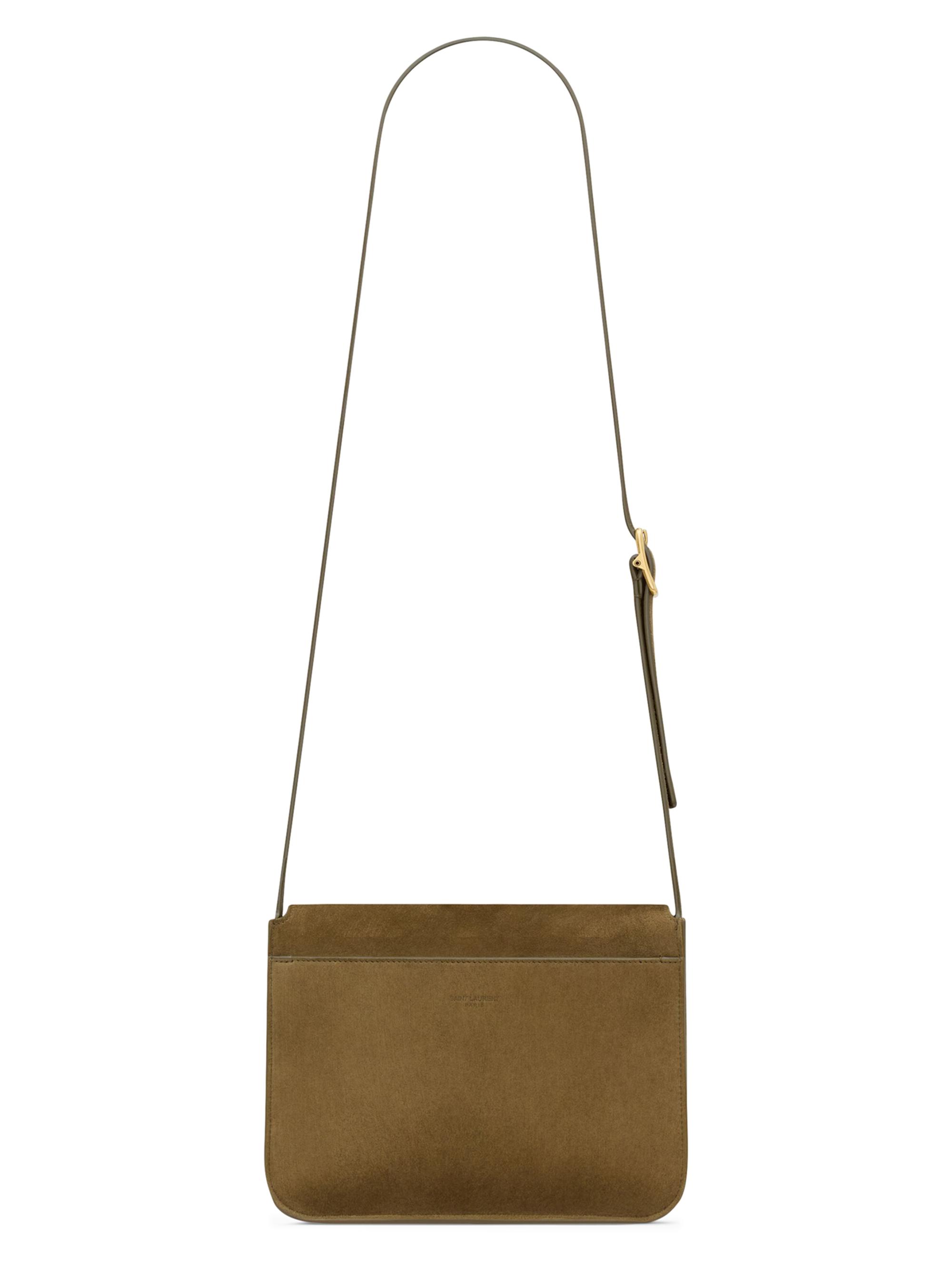 Saint Laurent Niki Satchel Shoulder Bag in Suede | Saks Fifth Avenue
