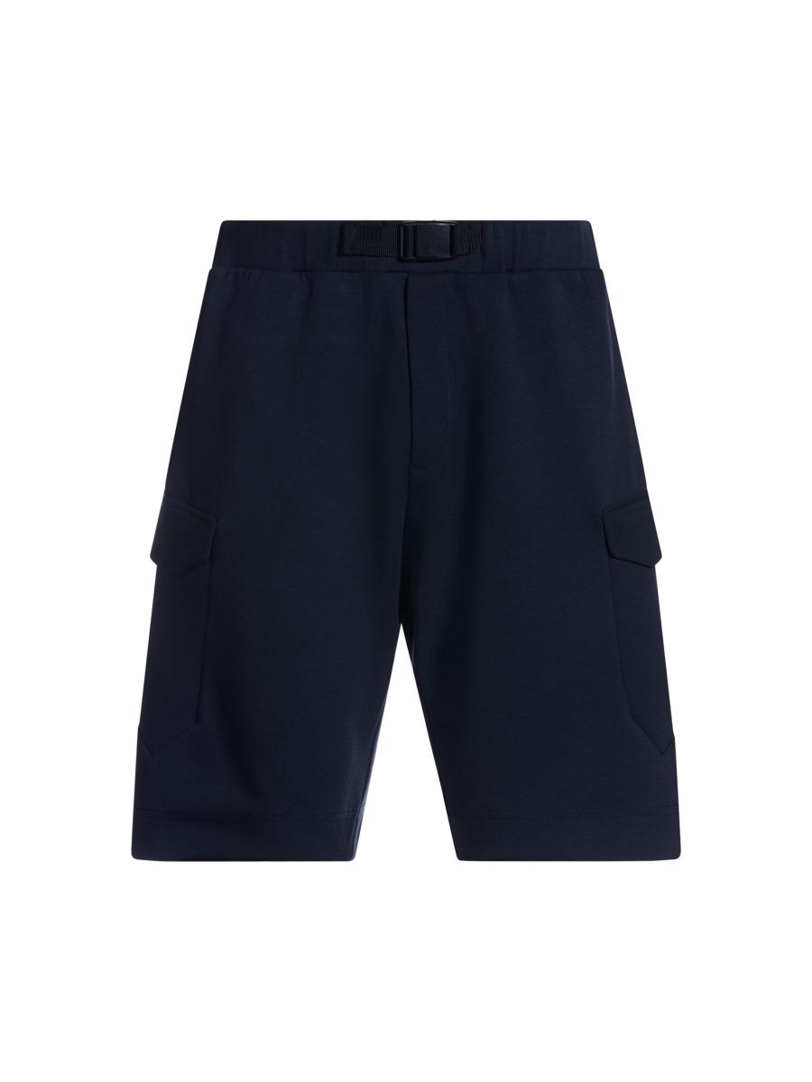 BOSS Super-Stretch Shorts with Hopsack Paneling | Saks Fifth Avenue