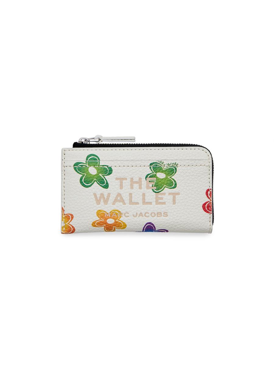 Marc Jacobs The Top Zip Wild Daisy Wallet | Saks Fifth Avenue