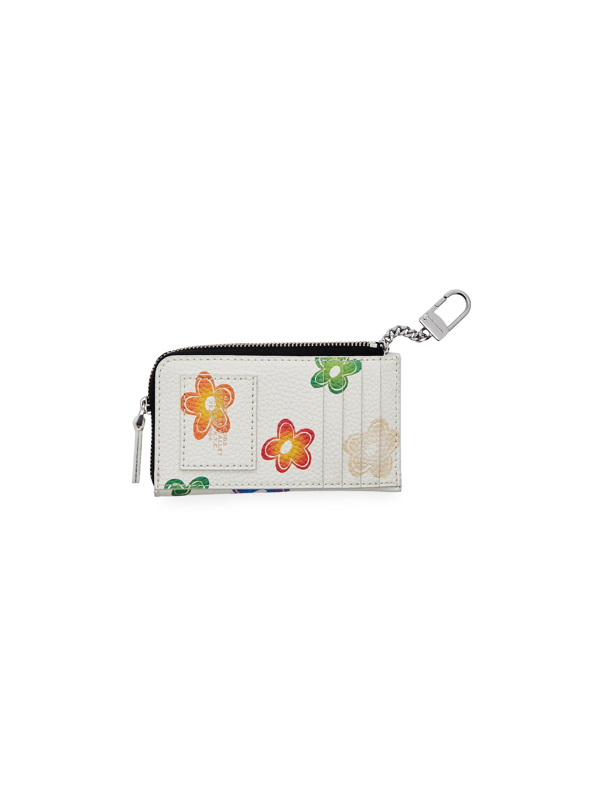 Marc Jacobs The Top Zip Wild Daisy Wallet | Saks Fifth Avenue