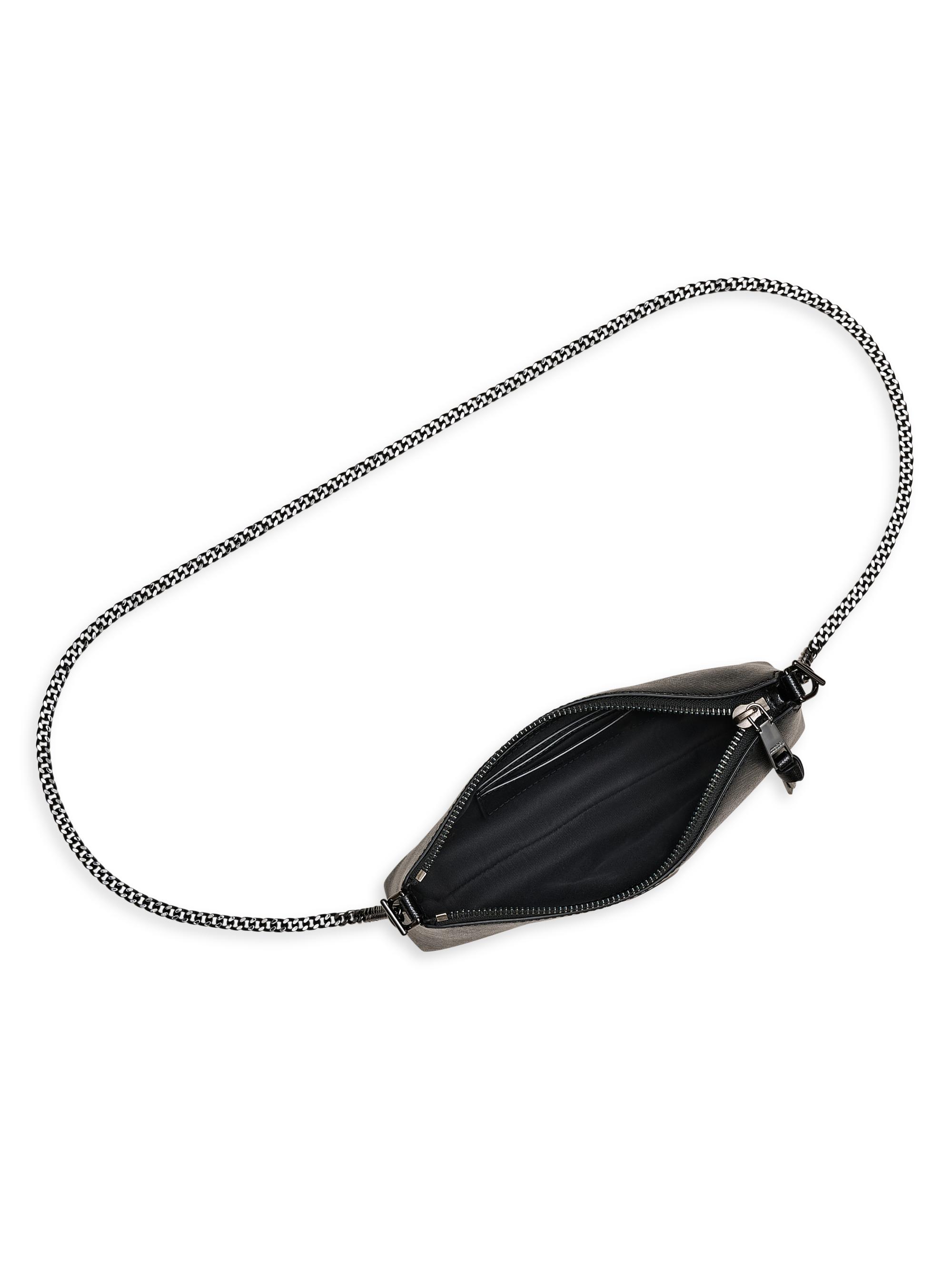 Marc Jacobs Women's The Snapshot Pochette Shoulder Bag - Black - detail view in Black