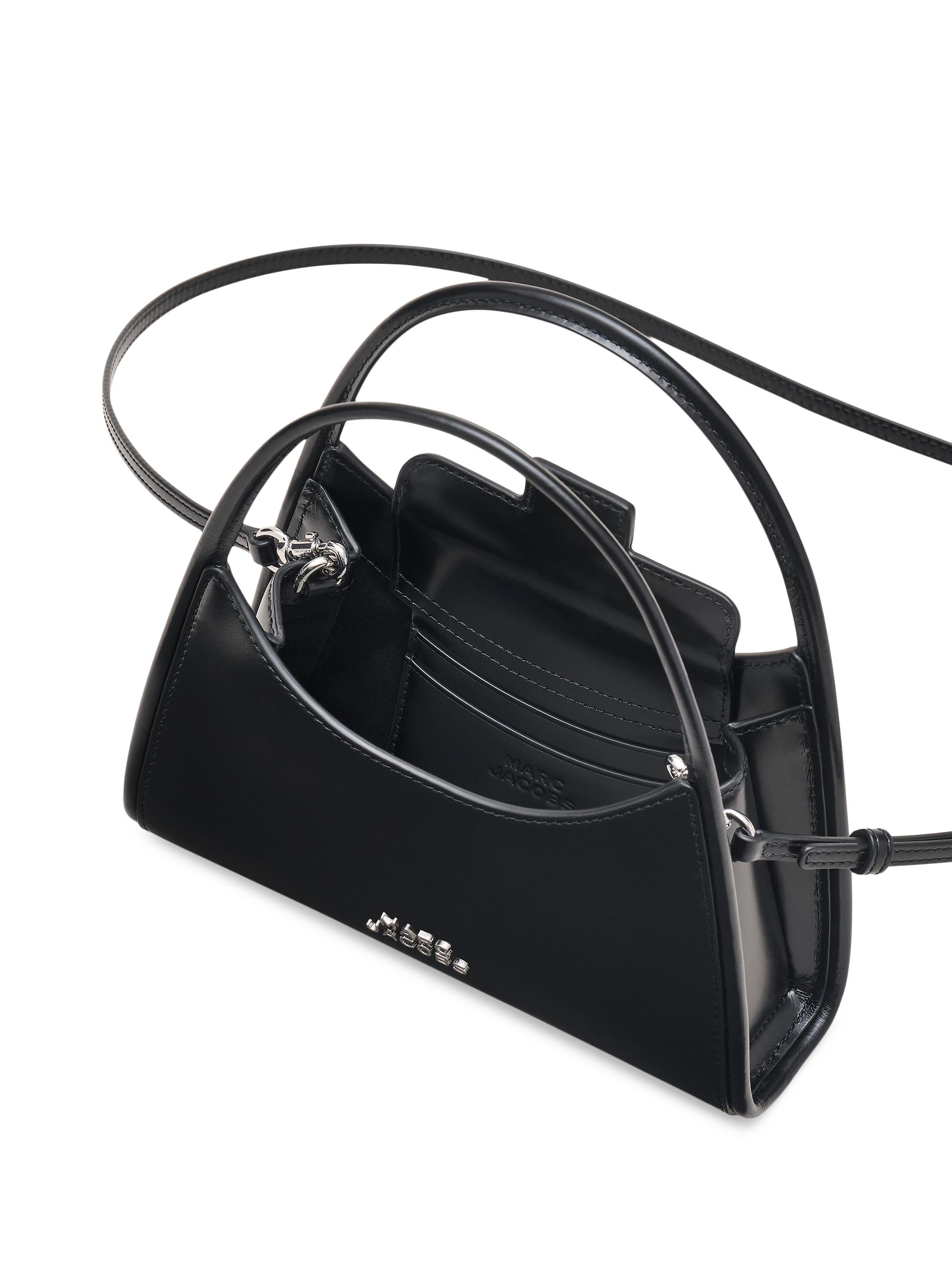 Marc Jacobs The Glam Claw Clip Leather Top Handle Bag | Saks Fifth