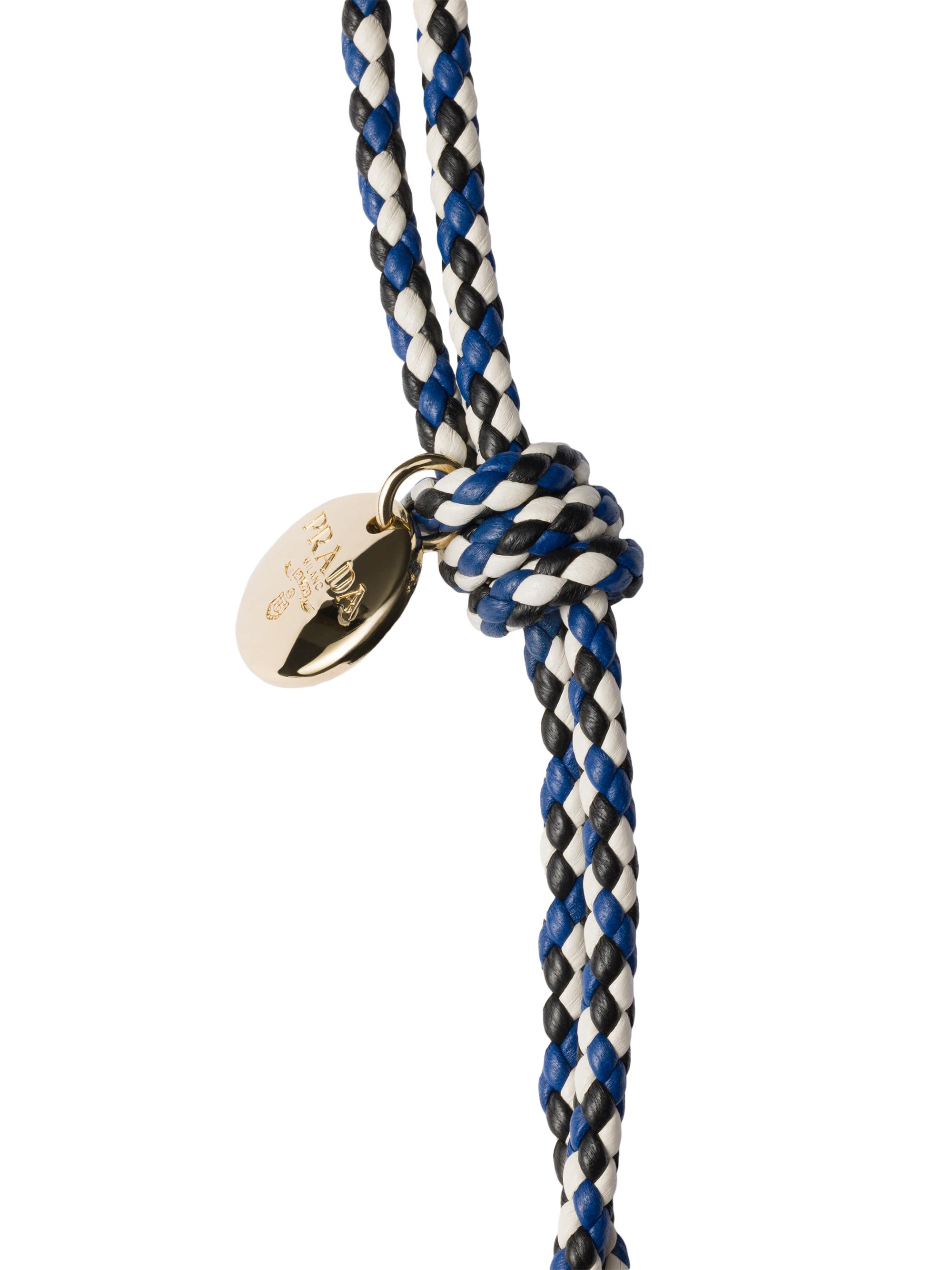 Card Holder with Leather Shoulder Strap