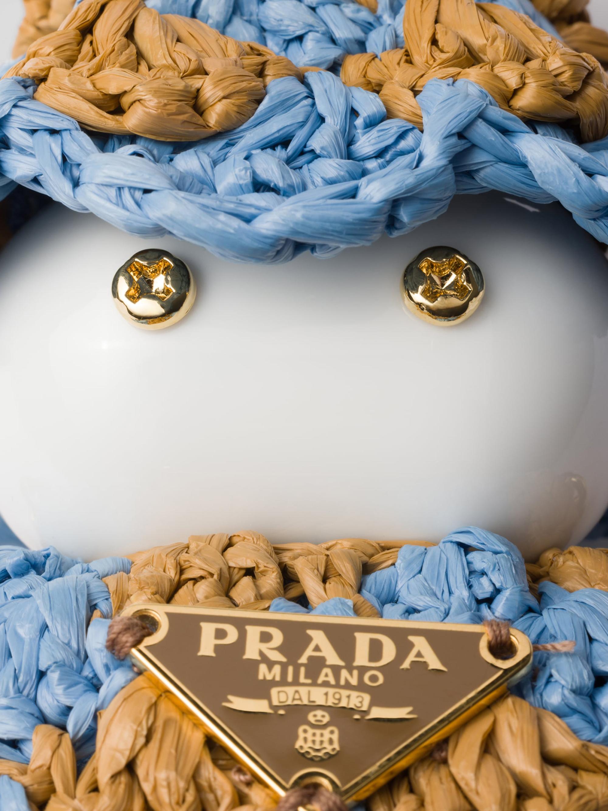 Prada Soft Robot Crochet Bag Pendant | Saks Fifth Avenue