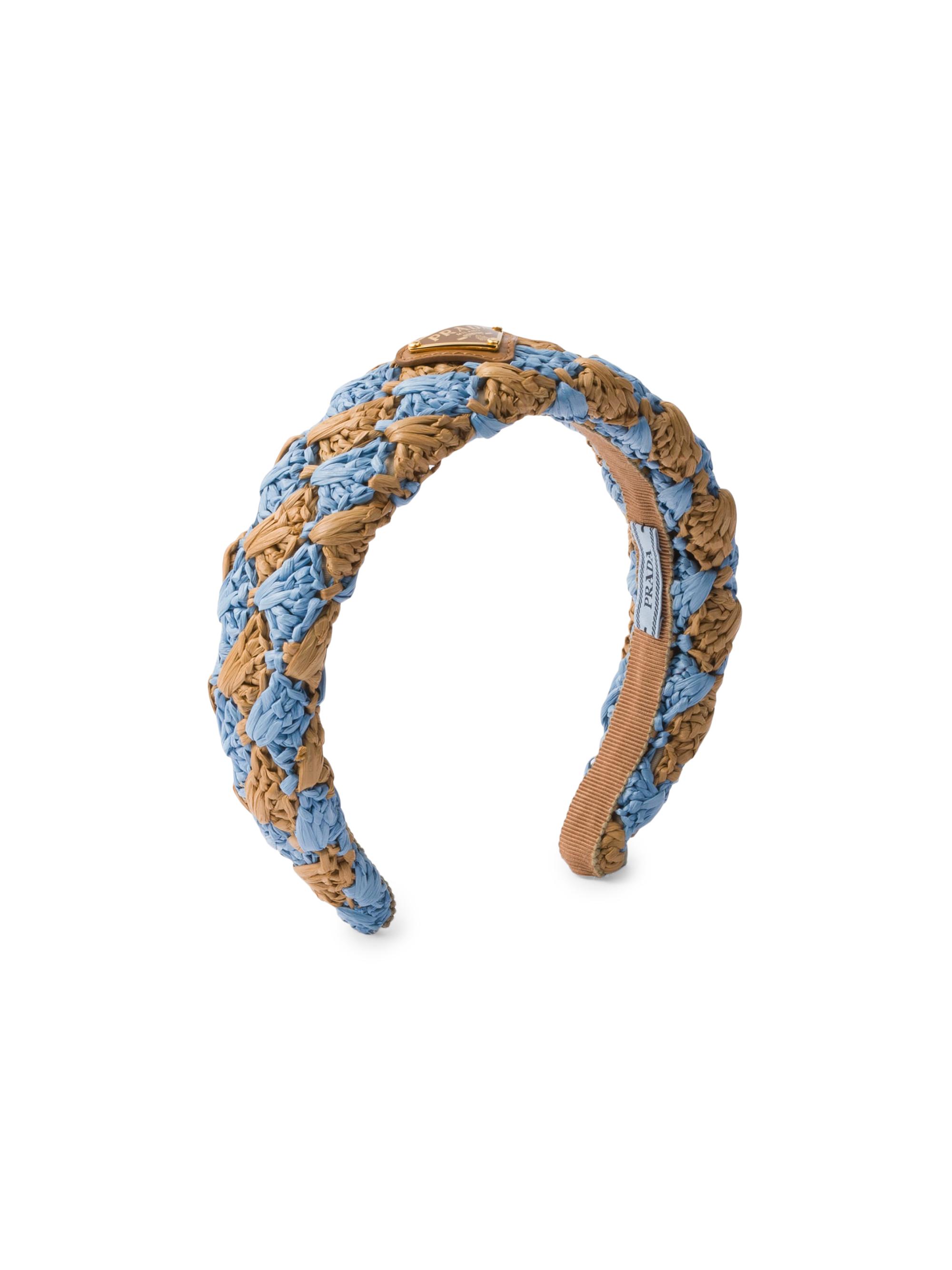 Prada Women's Crochet Headband - Pink