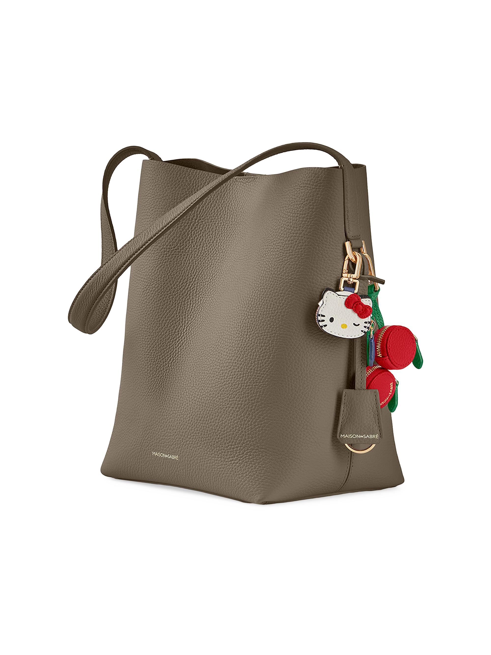 Maison de Sabre Leather Bucket Soft Tote Bag | Saks Fifth Avenue