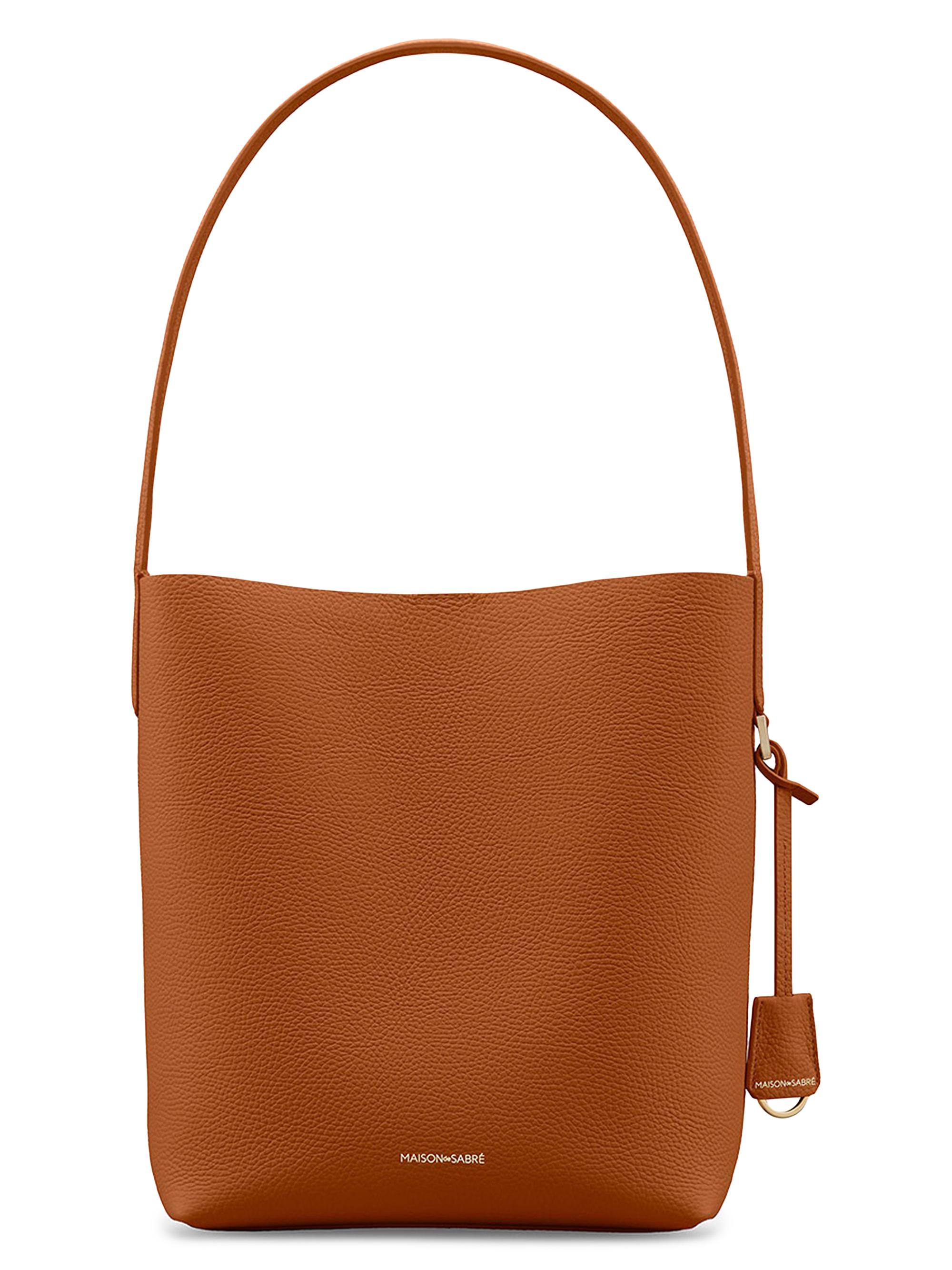 Maison de Sabre Leather Bucket Soft Tote | Saks Fifth Avenue