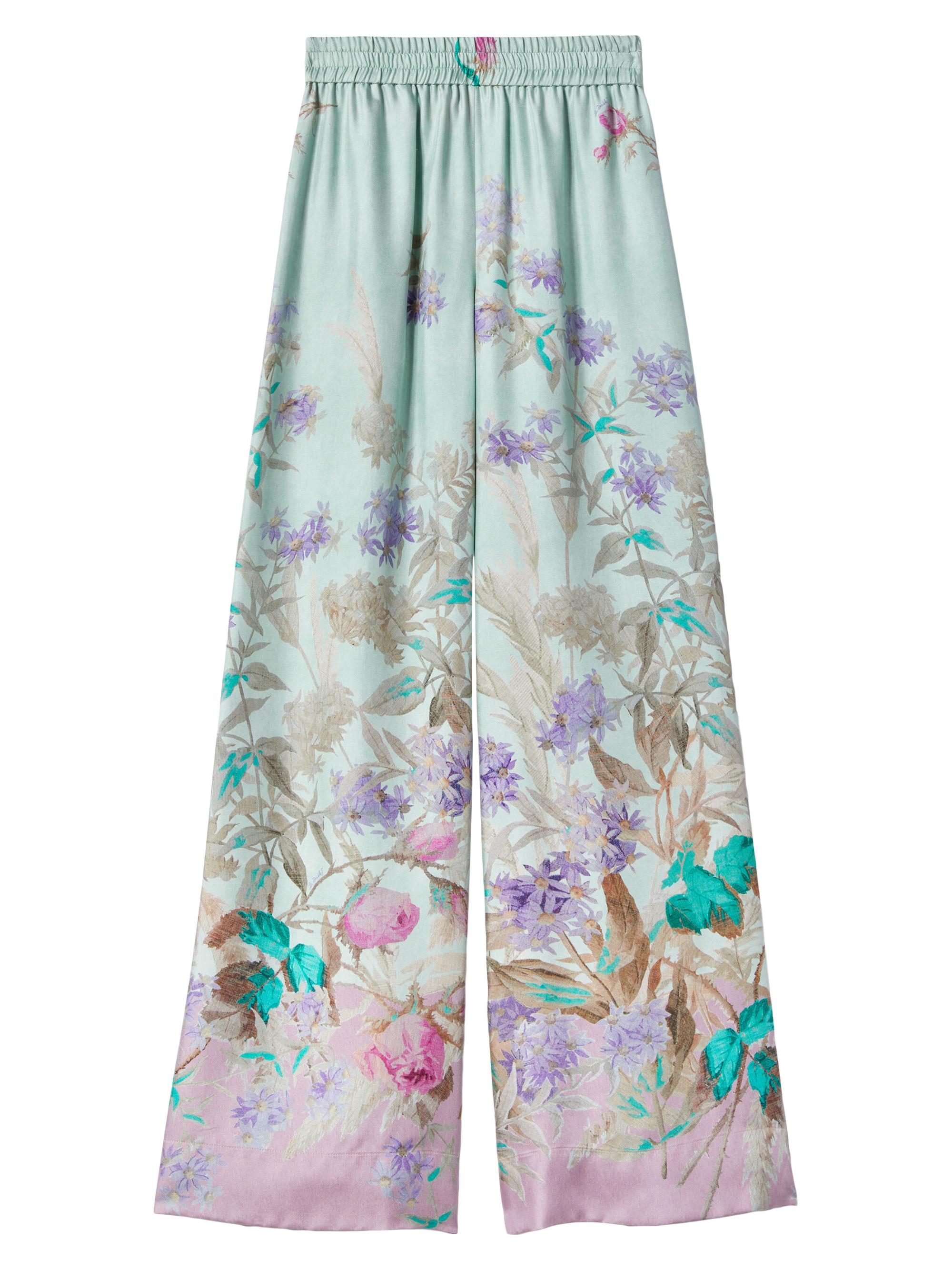 La DoubleJ Women's Palazzo Pants - Heath Menta