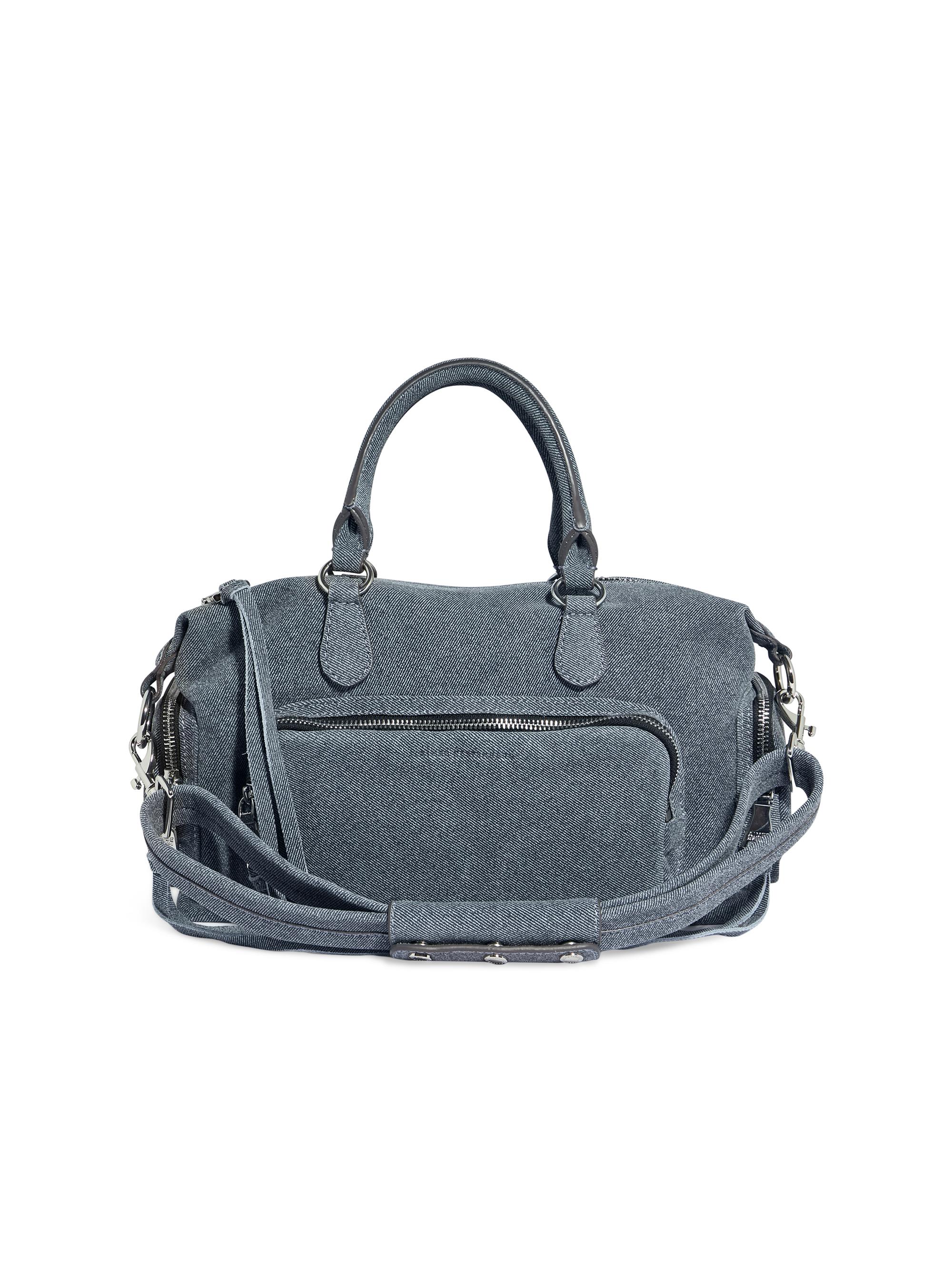 Aimee Kestenberg Women's Away We Go Leather Satchel - Dark Denim