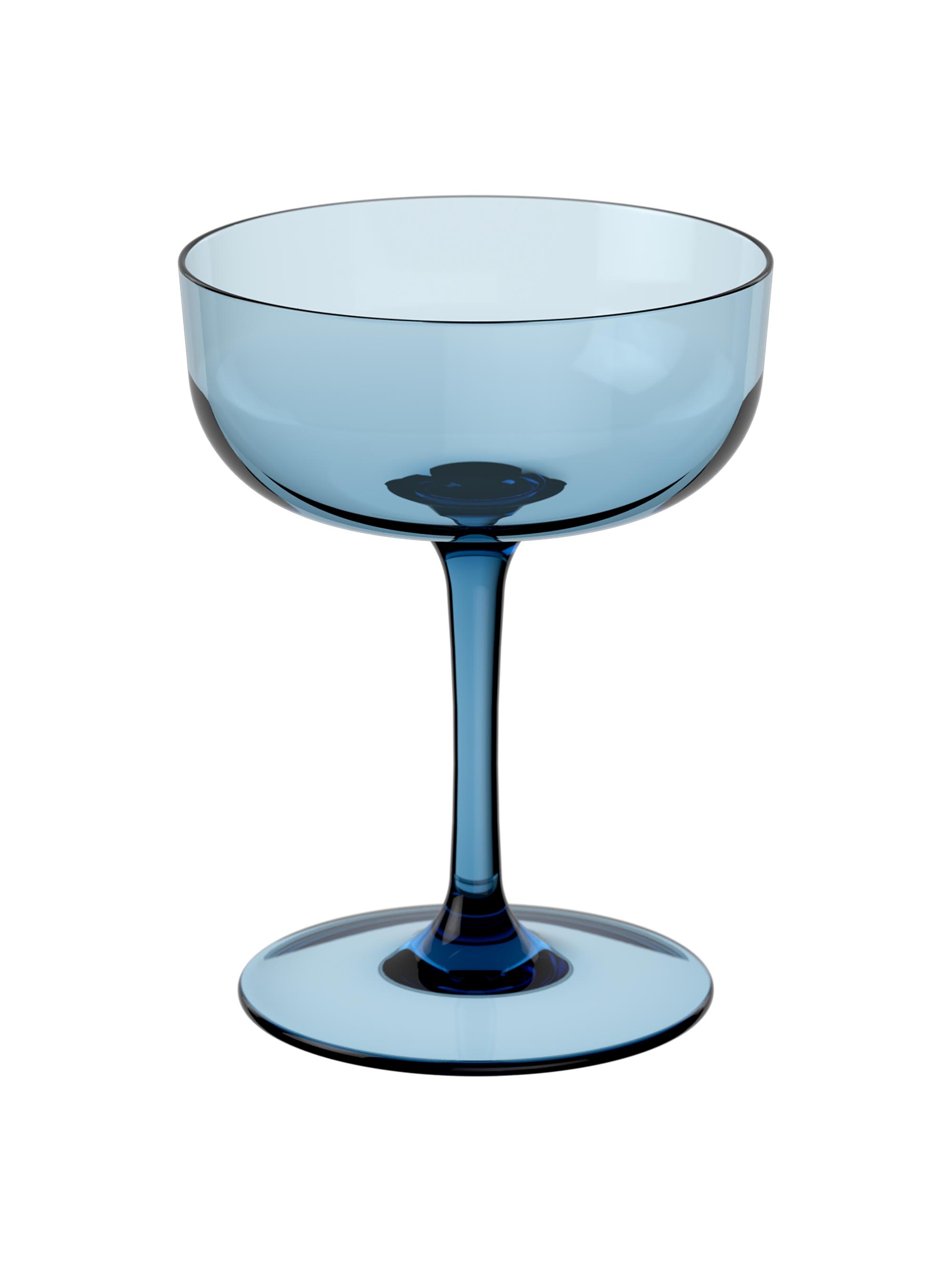 Villeroy & Boch Like Collection Champagne Pair Glass - Blue