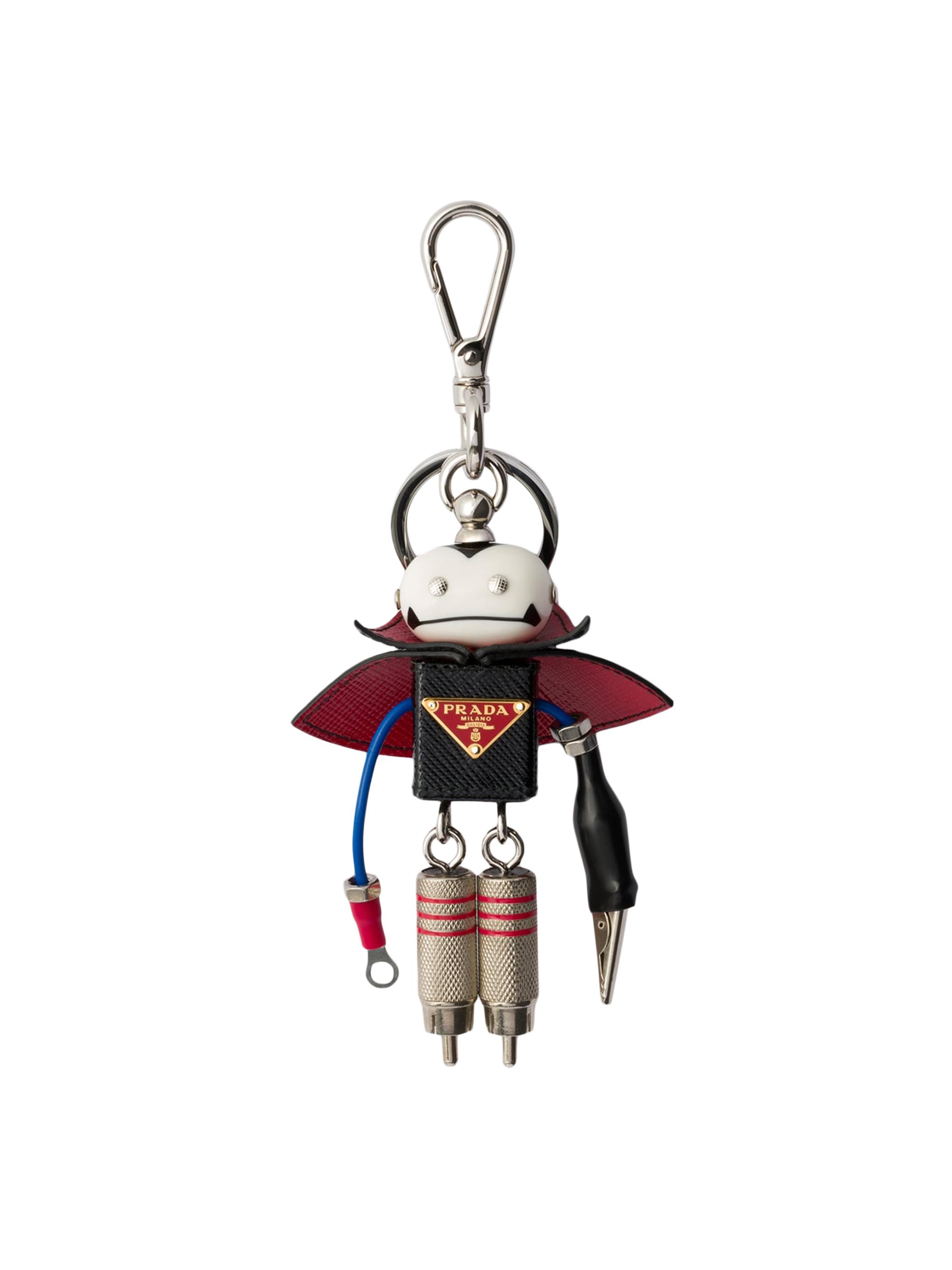 Prada Re-Nylon Robot Bag Charm | Saks Fifth Avenue