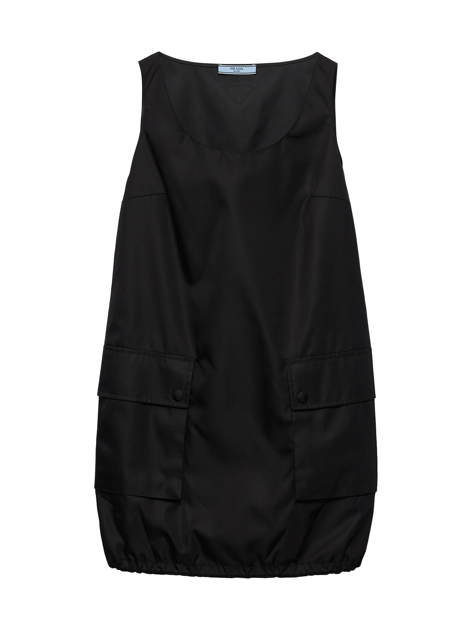 Prada Women's Sleeveless Re-Nylon Dress - Black
