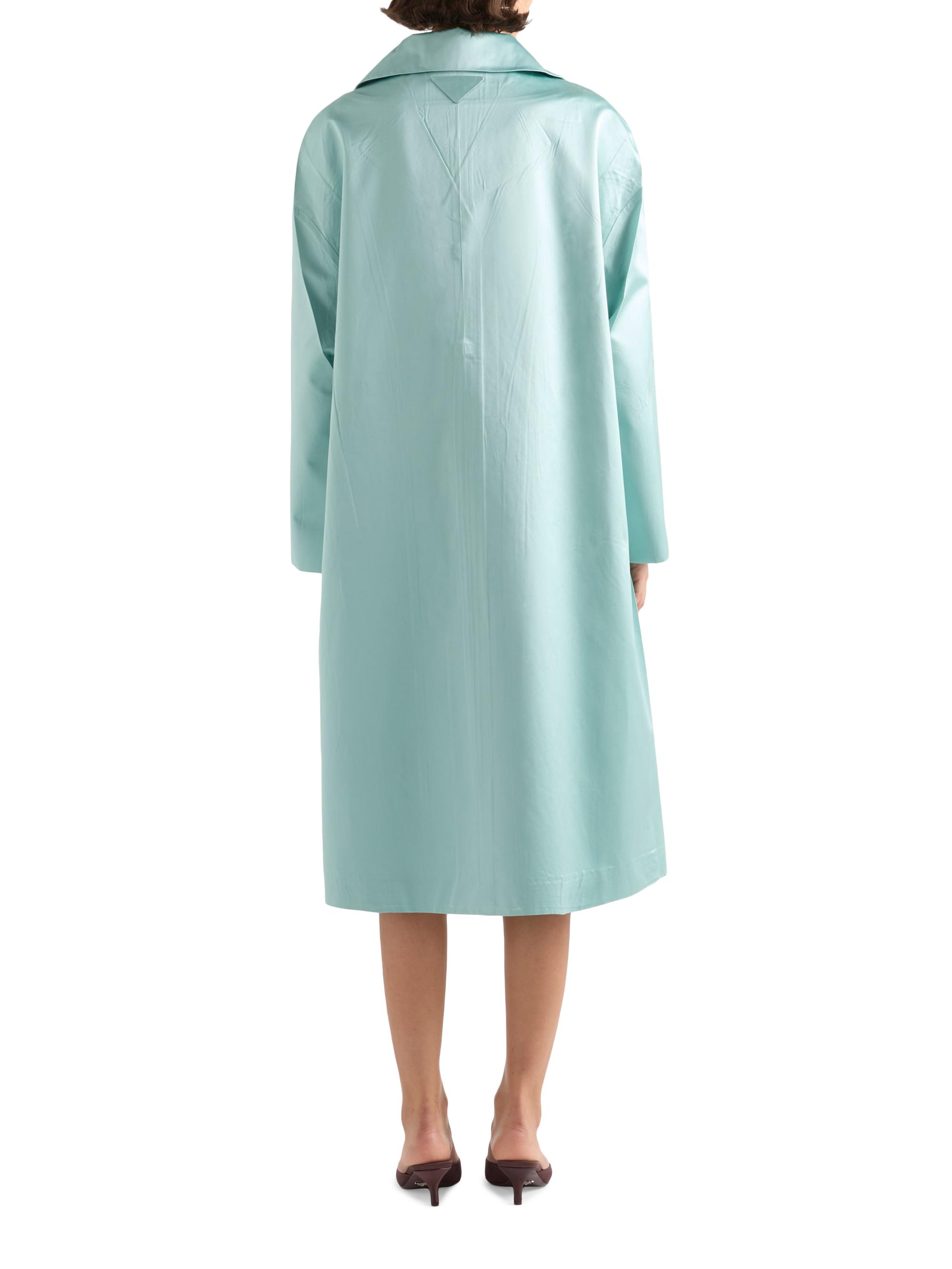 Prada Single-Breasted Duchesse Coat | Saks Fifth Avenue