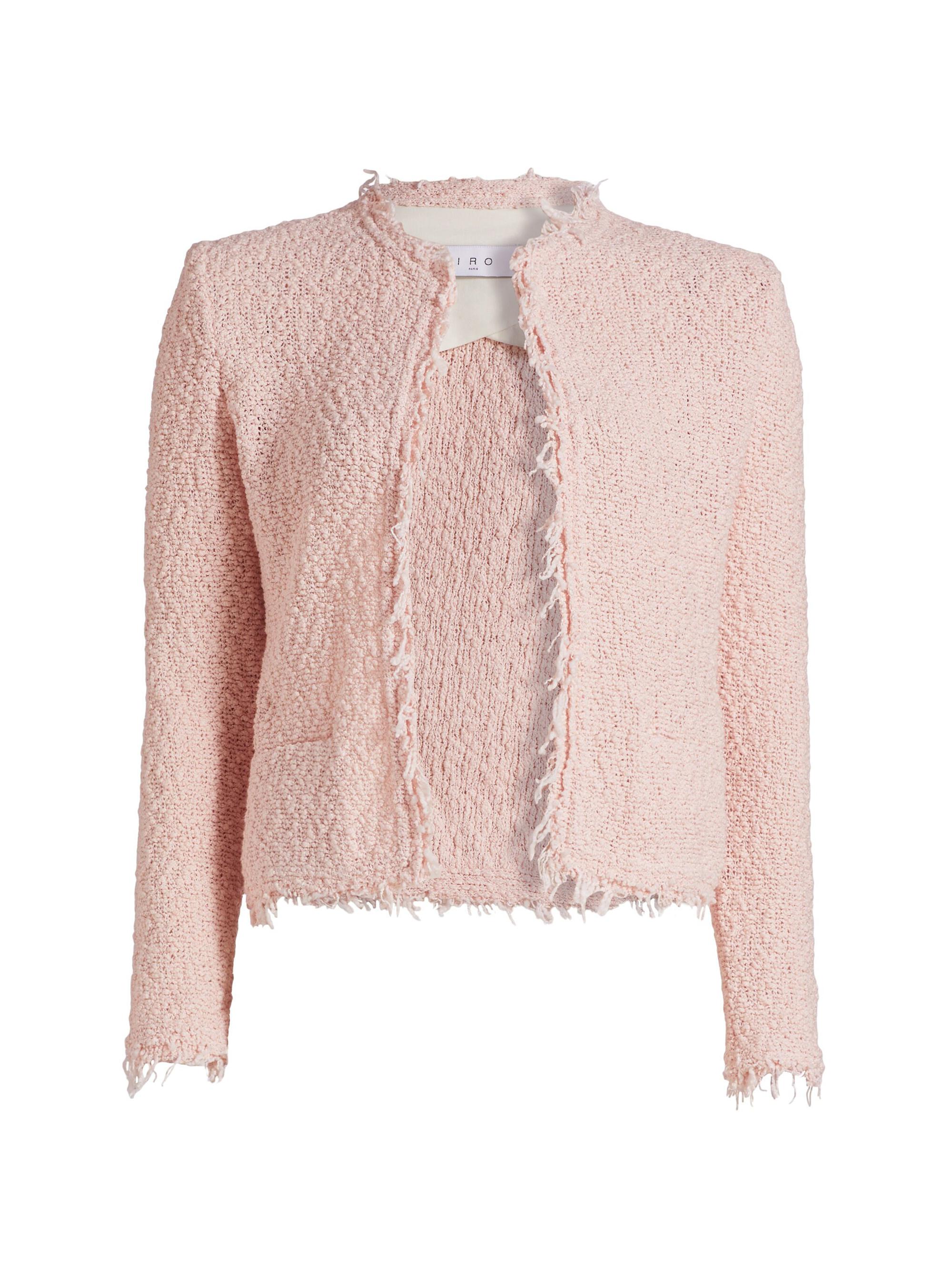 IRO Women's Shavani Fringe Jacket - Pink
