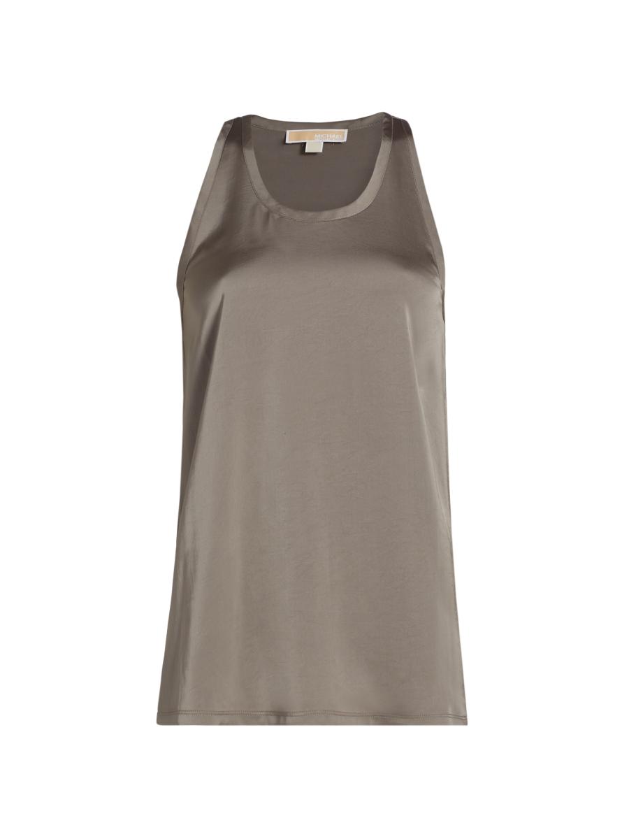 MICHAEL Michael Kors Satin Tank Top | Saks Fifth Avenue