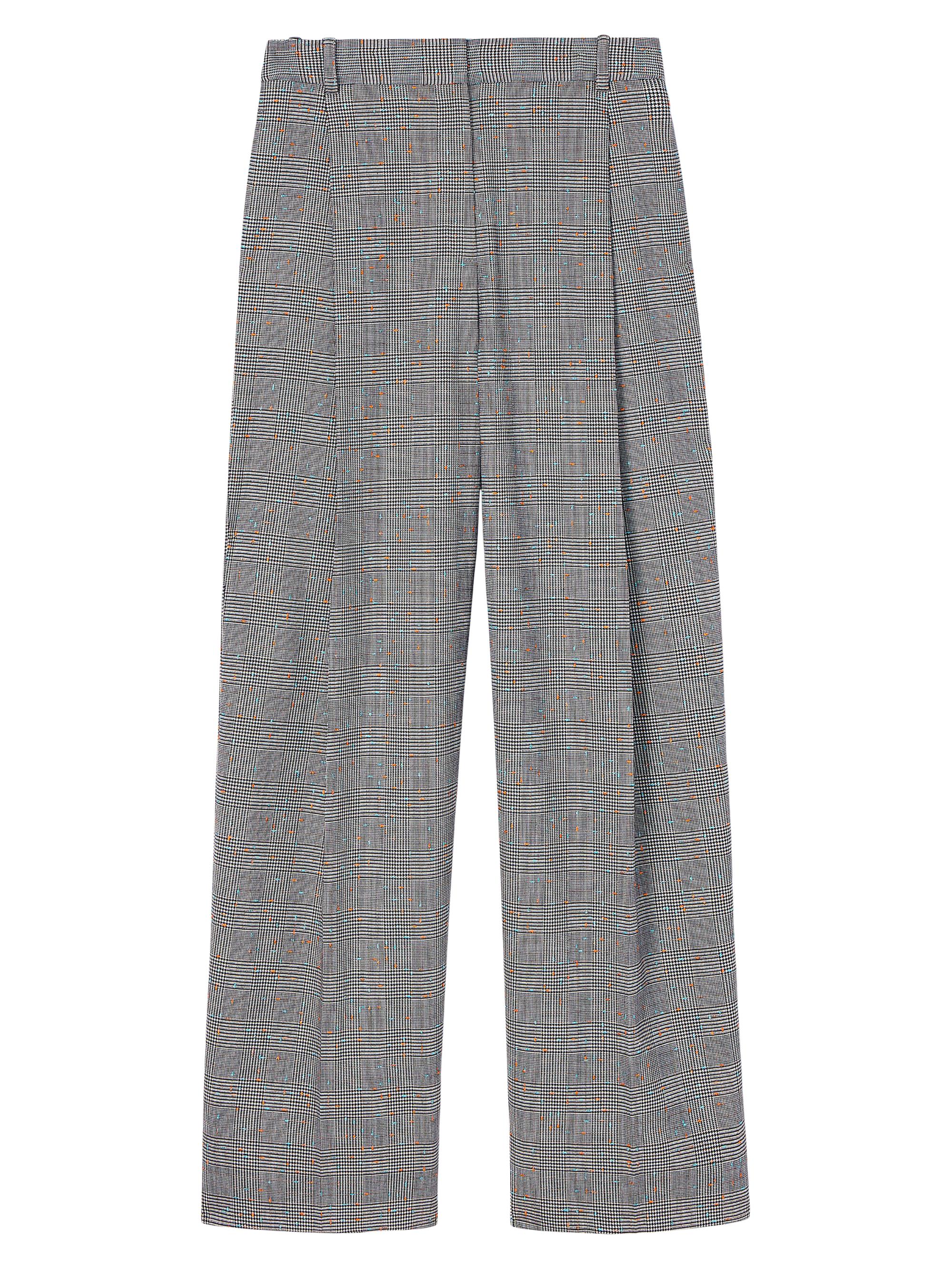 M.M.LaFleur Women's Rina Sculptural Pants - Mixed Check