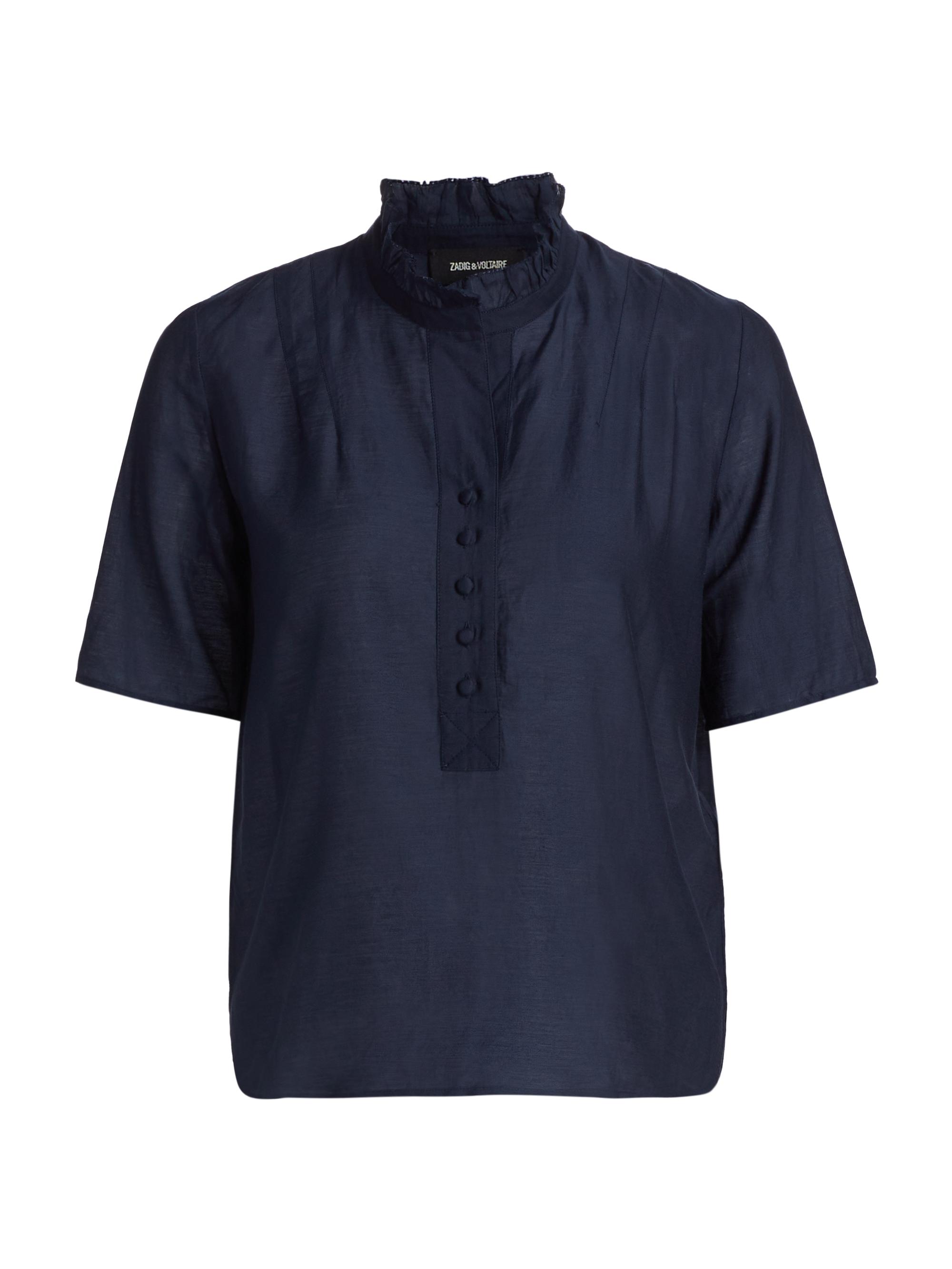 Zadig & Voltaire Women's Topher Tomboy Blouse - Encre