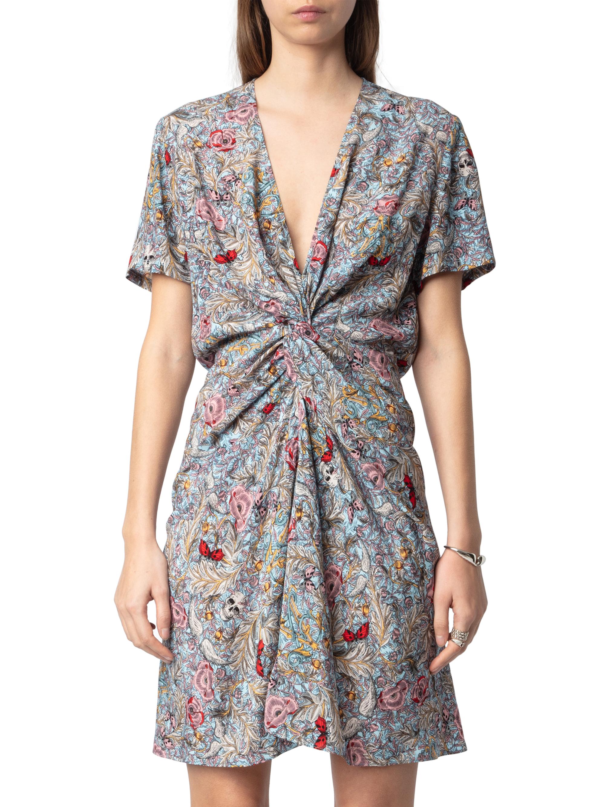 Zadig & Voltaire Rozom British Flowers Minidress | Saks Fifth Avenue