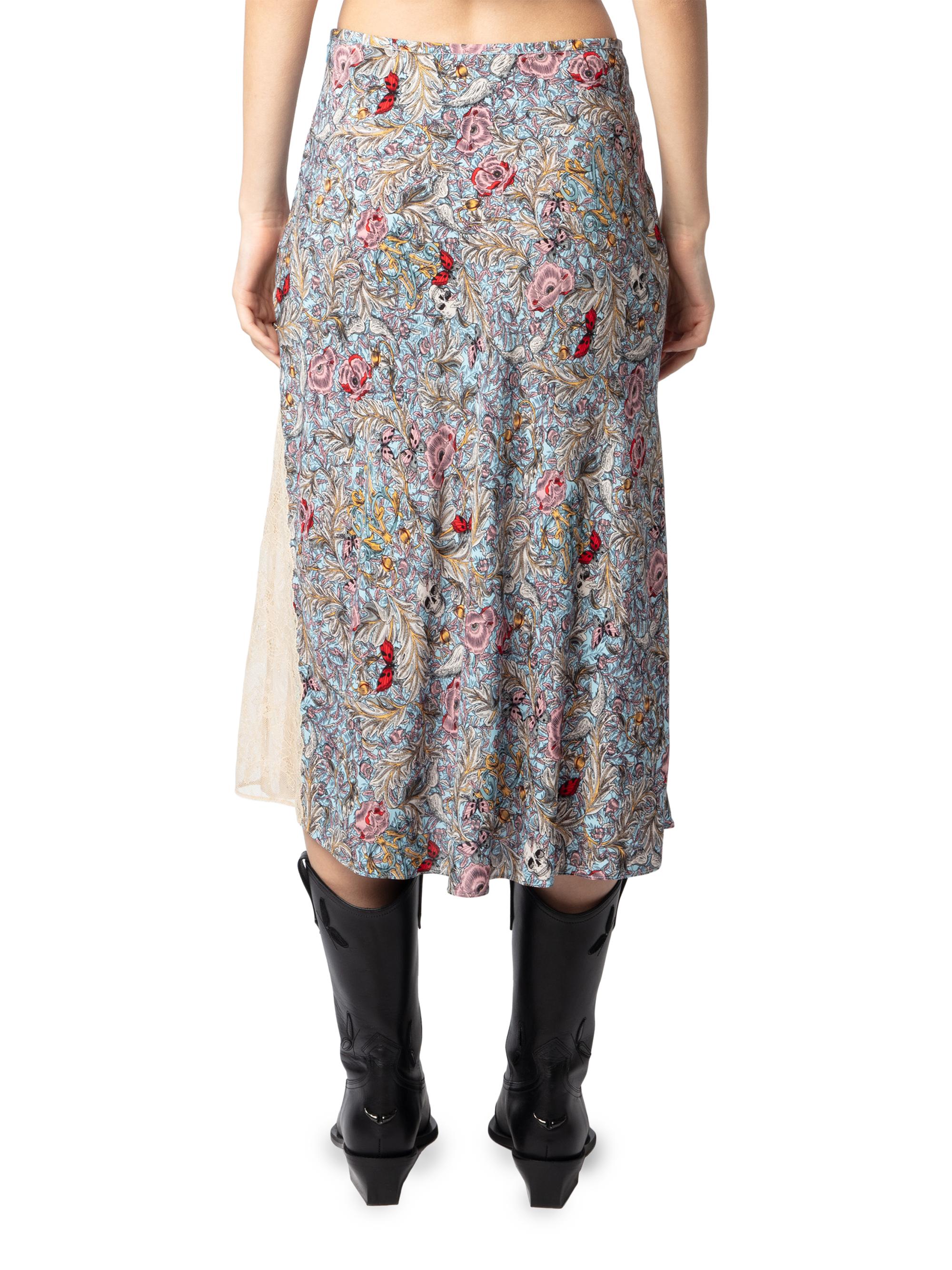 Zadig & Voltaire Jayla Soft British Flowers Midi-Skirt | Saks