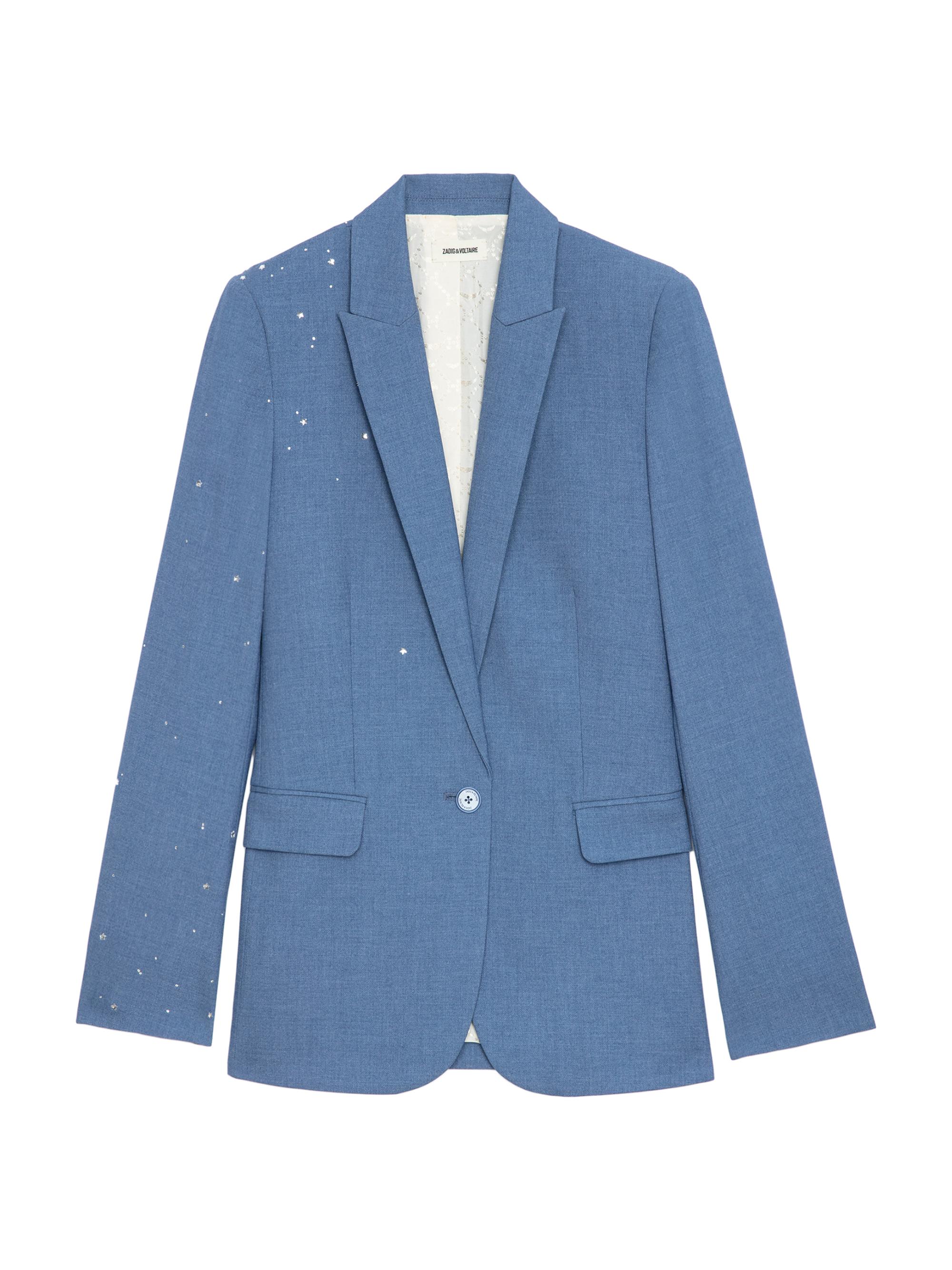 Zadig & Voltaire Women's Valse Stars Blazer - Surf