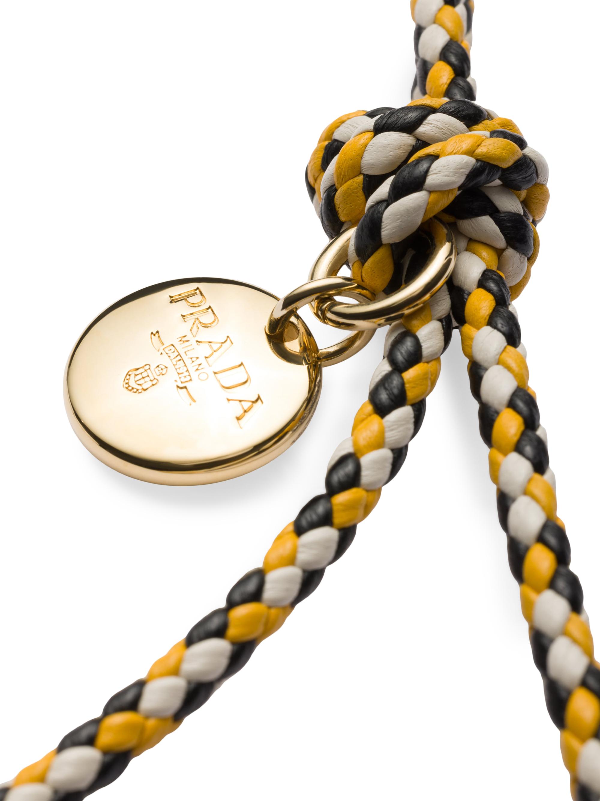 定価17万円★PRADA★ストラップ付きウォレット ☆PRADA/プラダ☆ ショルダーストラップ付き レザー 財布 1MT020