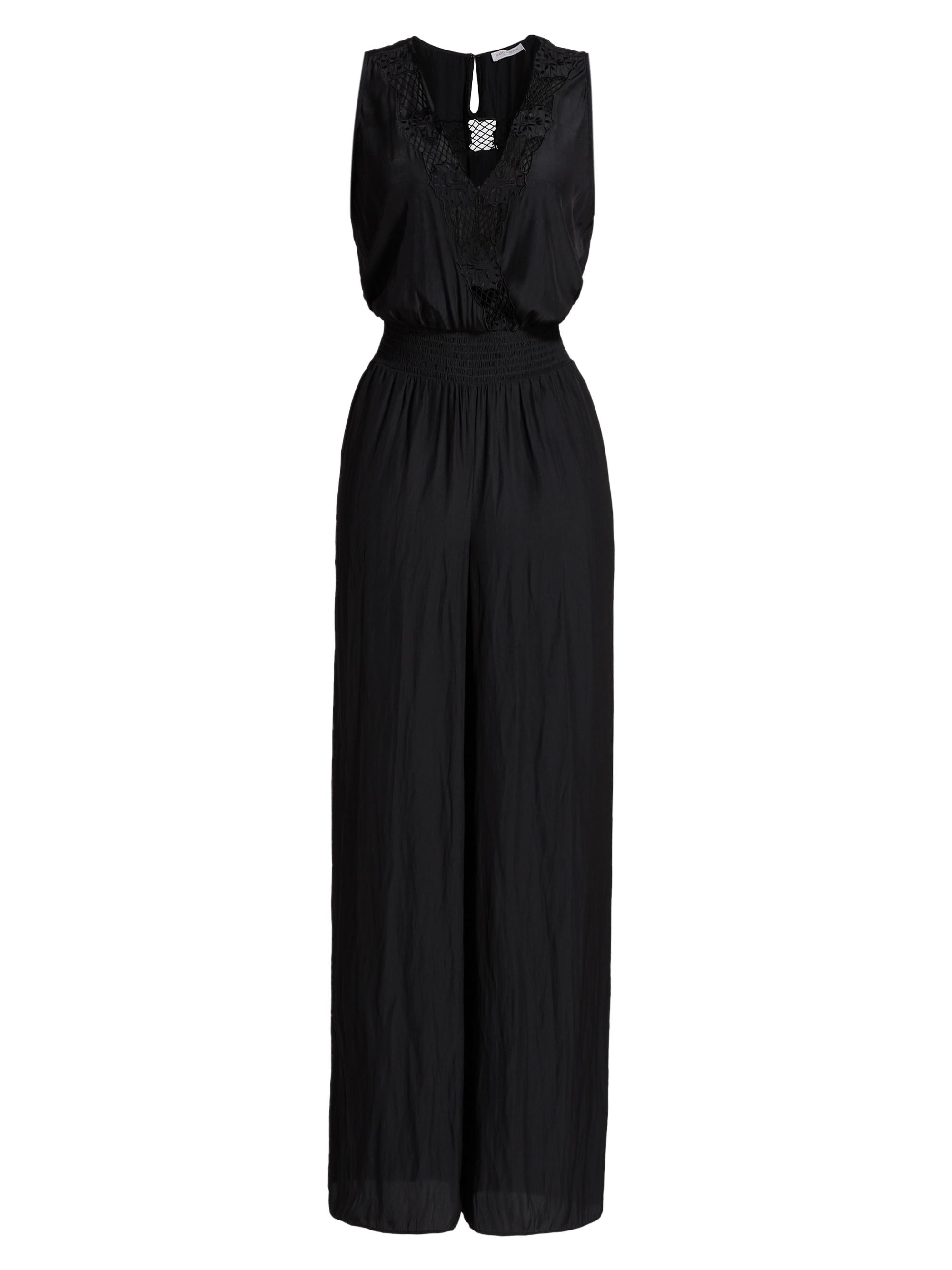 Ramy Brook Tatiana Satin Wide-Leg Jumpsuit | Saks Fifth Avenue