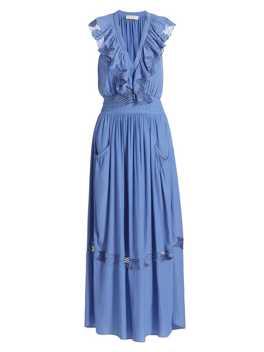 Ramy Brook Laila V-Neck Maxi Dress | Saks Fifth Avenue