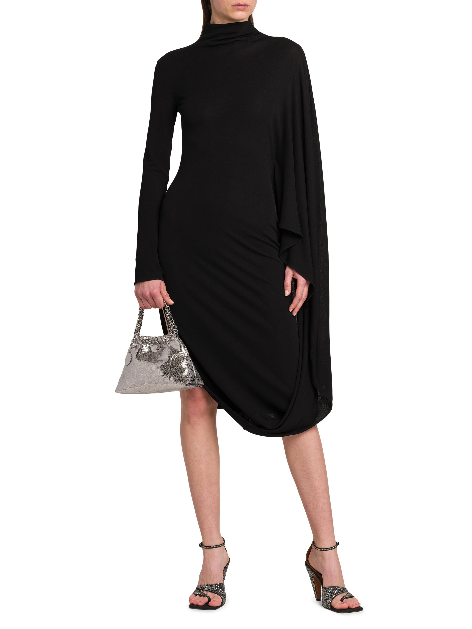 Stella McCartney Mini Falabella Metallic Crackle Top Handle Bag