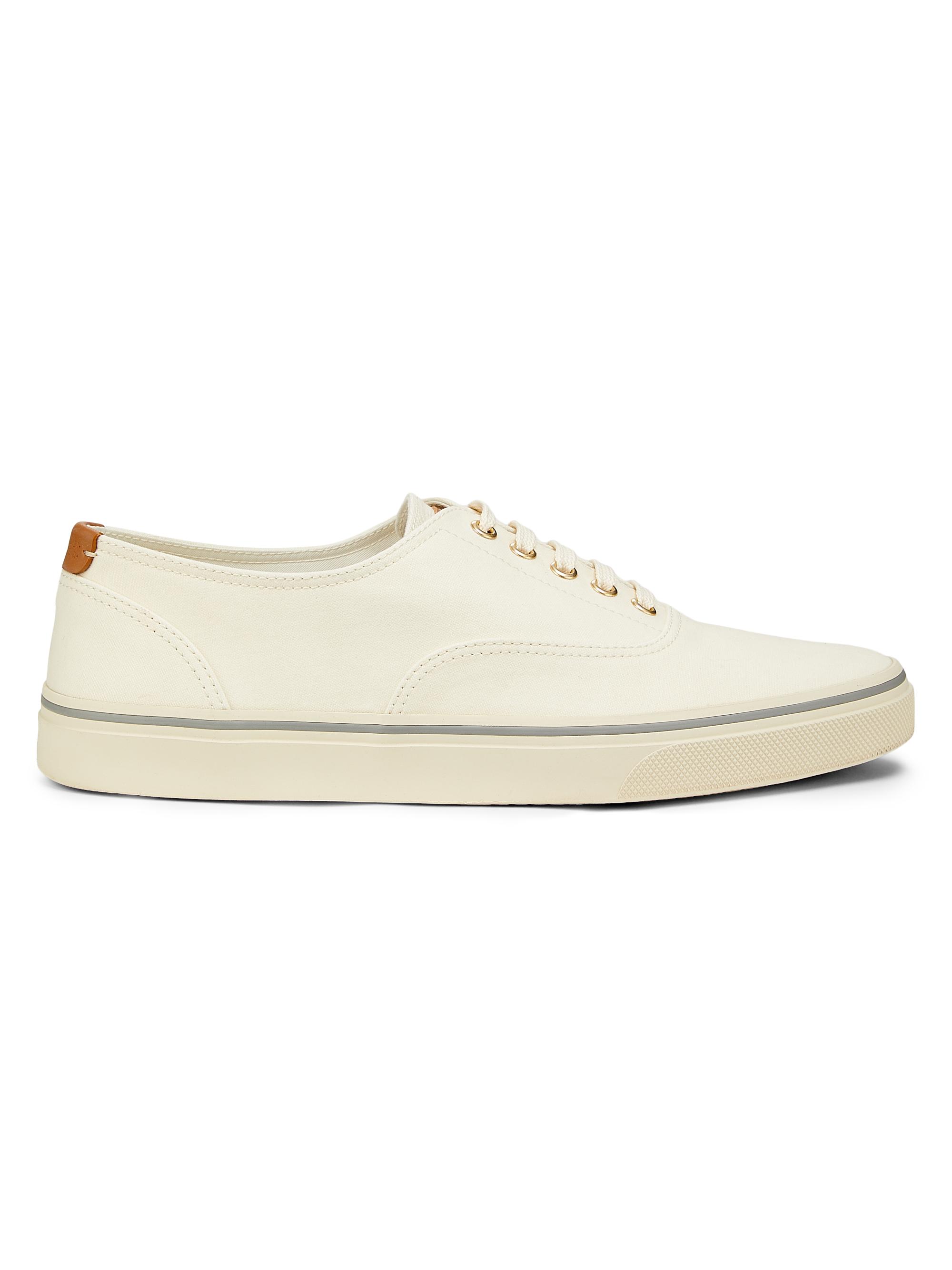 Brunello Cucinelli Men's Canvas & Leather Low-Top Sneakers - Sand
