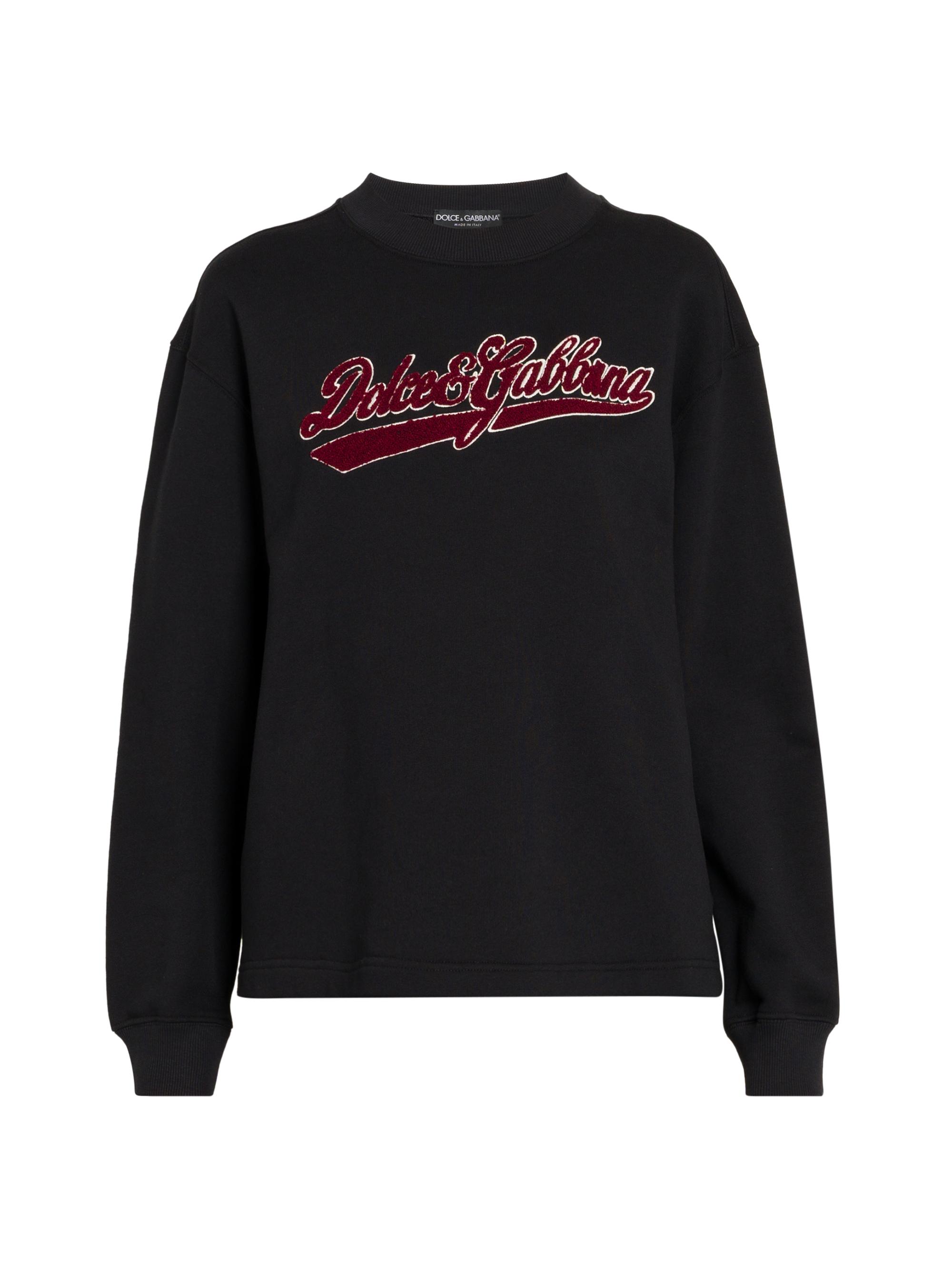 Dolce&Gabbana Logo Printed Cotton Hoodie | Saks Fifth Avenue