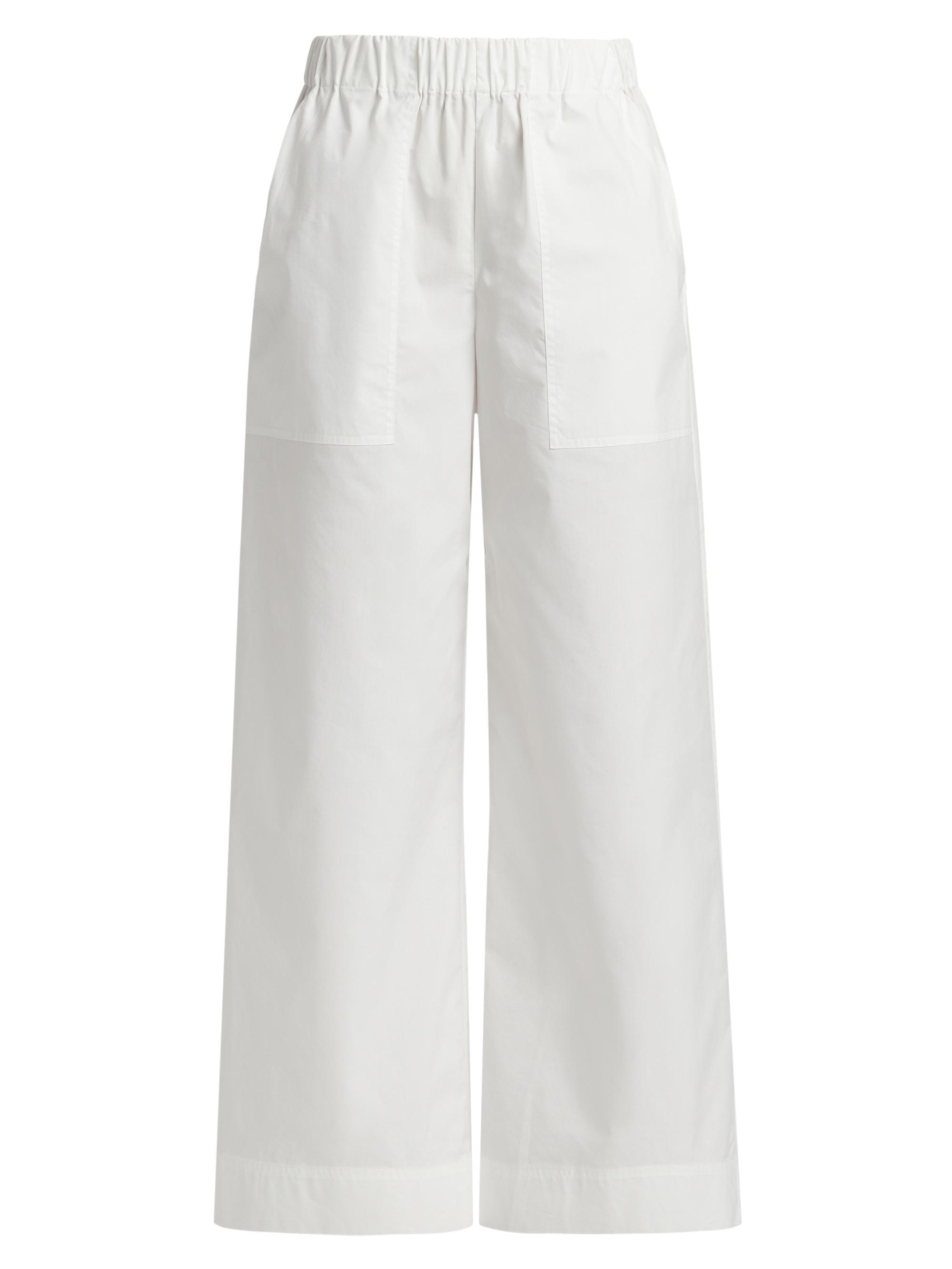 SIMKHAI Women's Arden Wide-Leg Pants - White