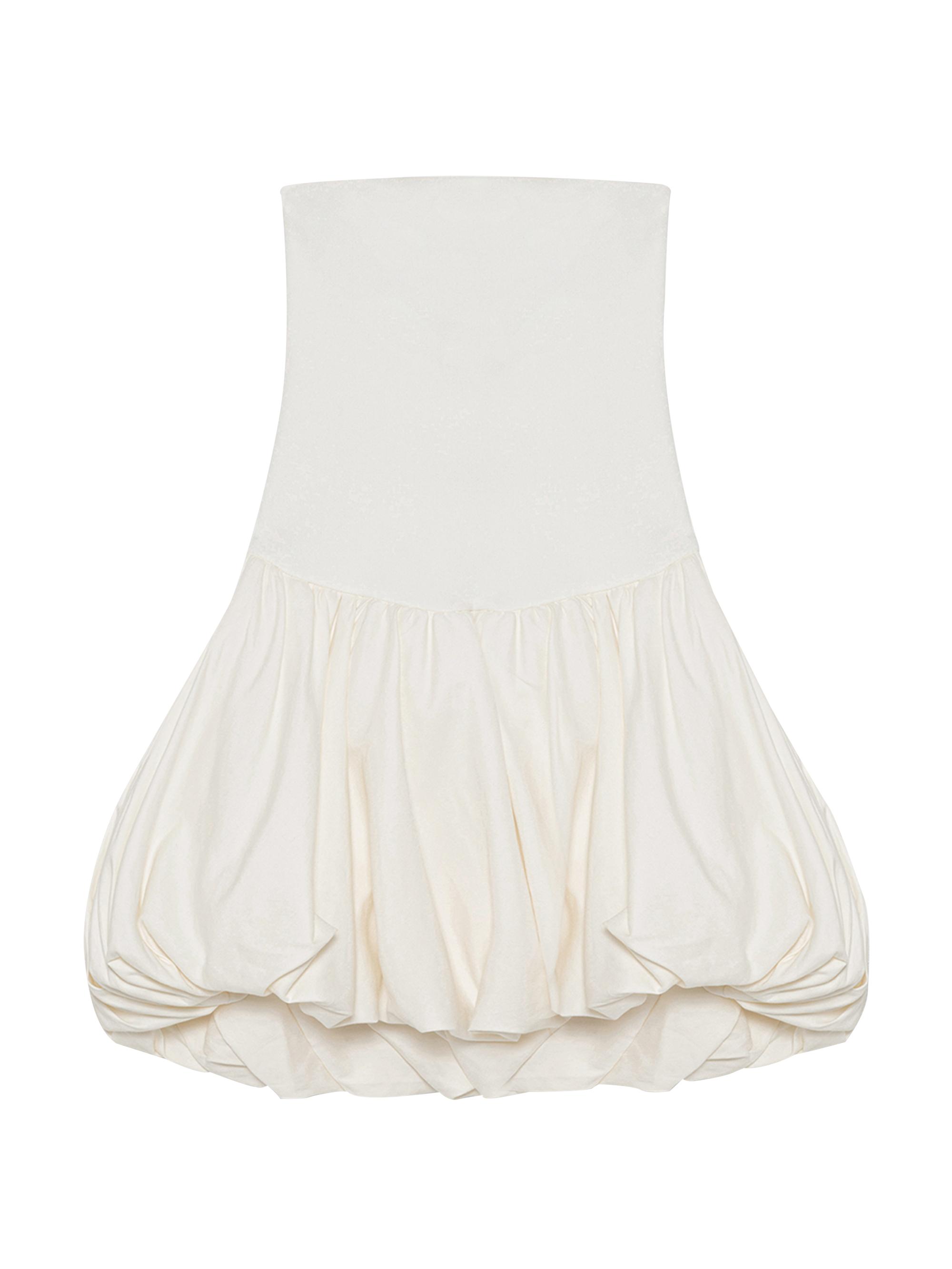 SIMKHAI Women's Pollie Bubble Minidress - White