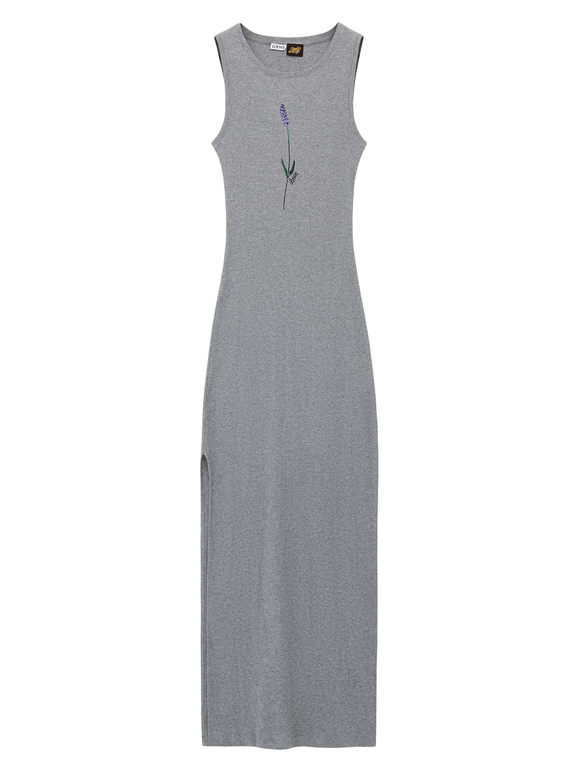 LOEWE Women's  x Paula's Ibiza Lilac Tank Maxi Dress - Grey Melange